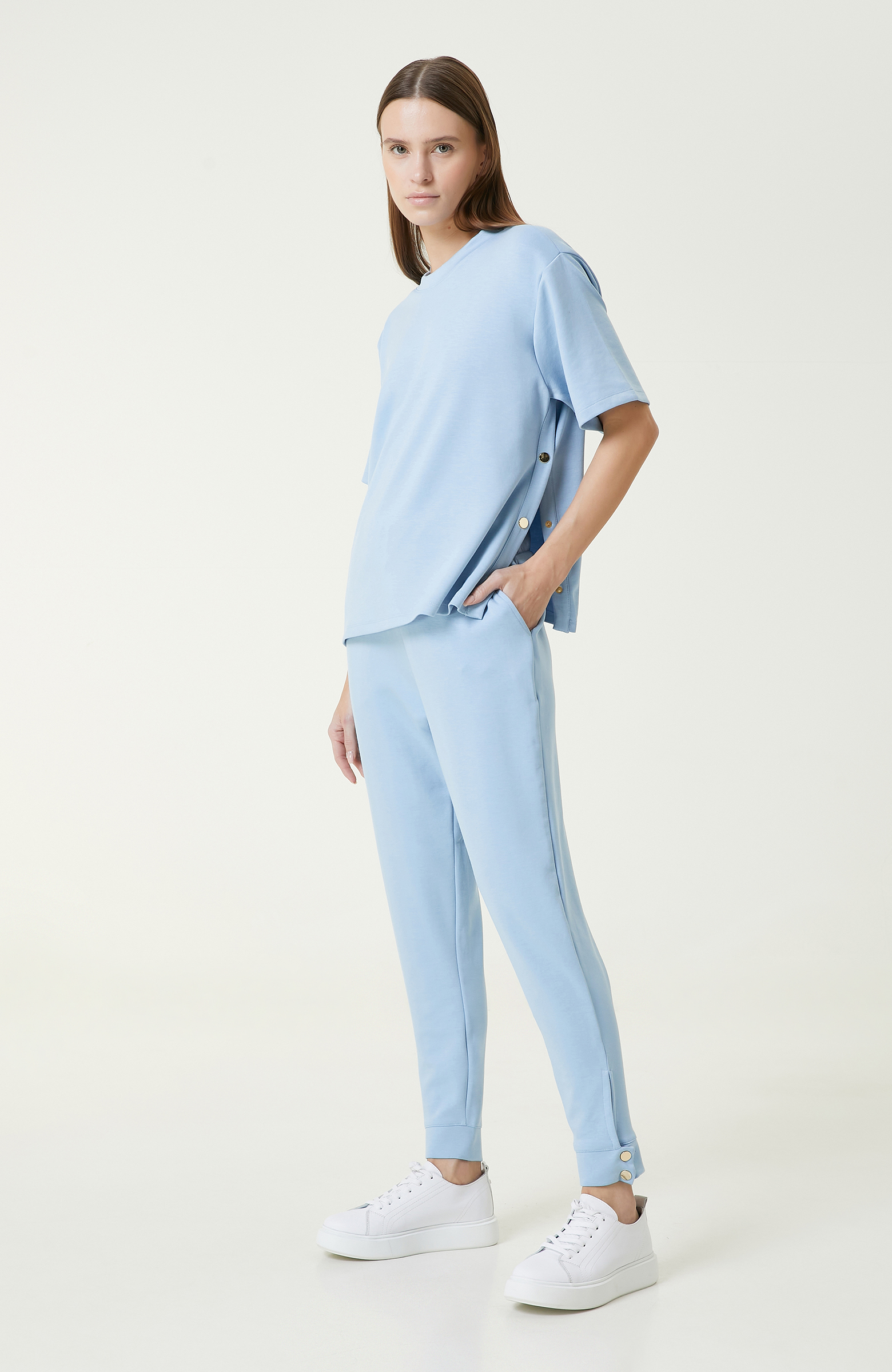 Açık Mavi Sweatshirt