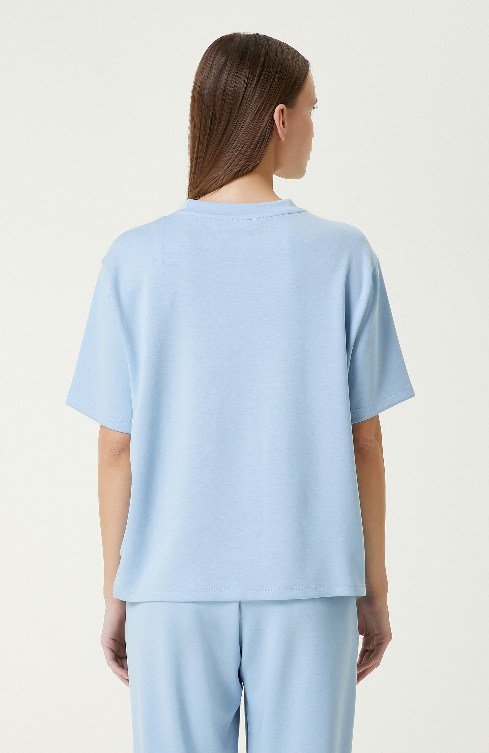 Açık Mavi Sweatshirt