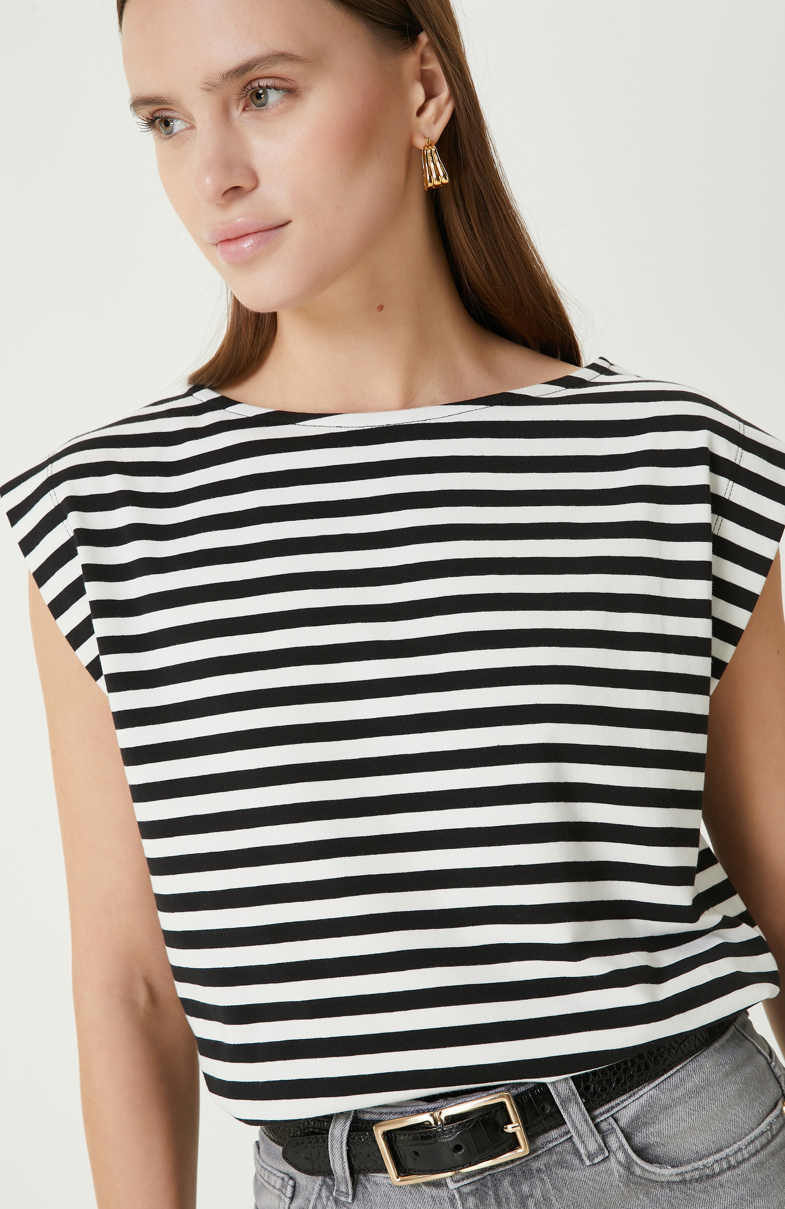 Siyah Beyaz T-shirt