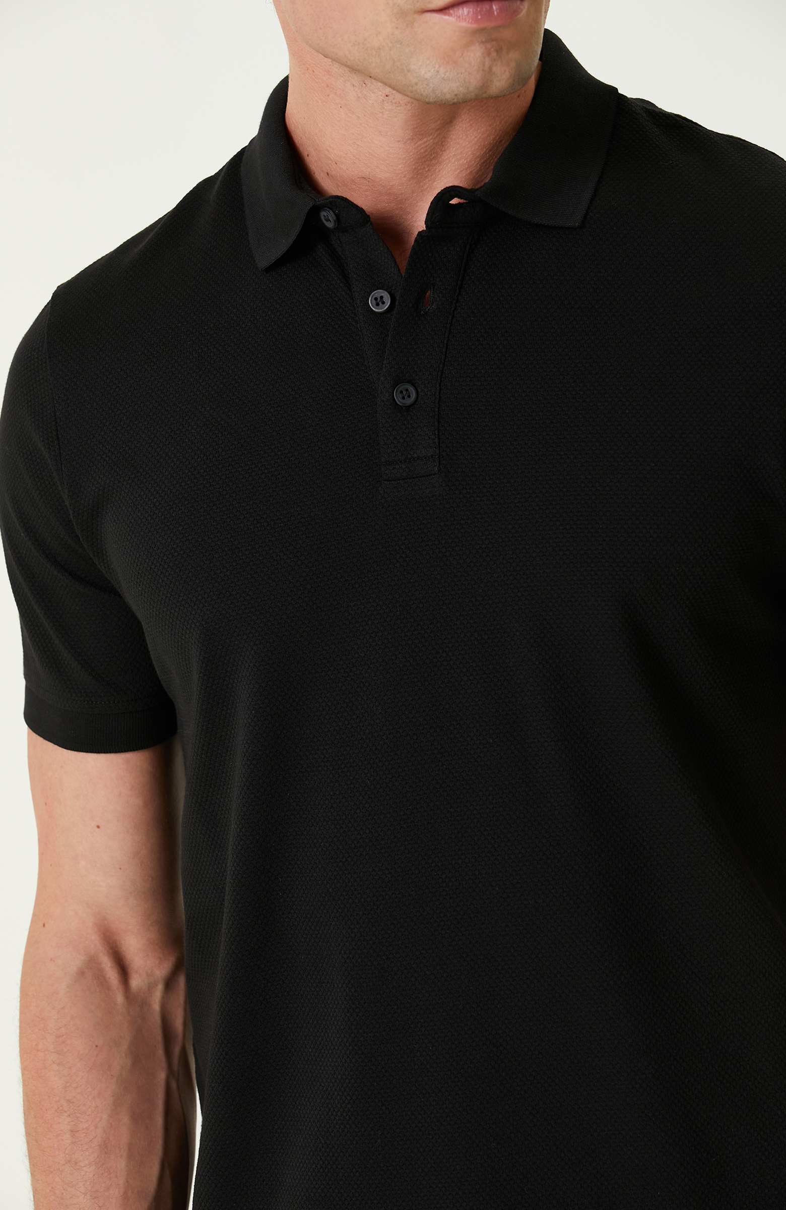 Siyah Polo T-shirt