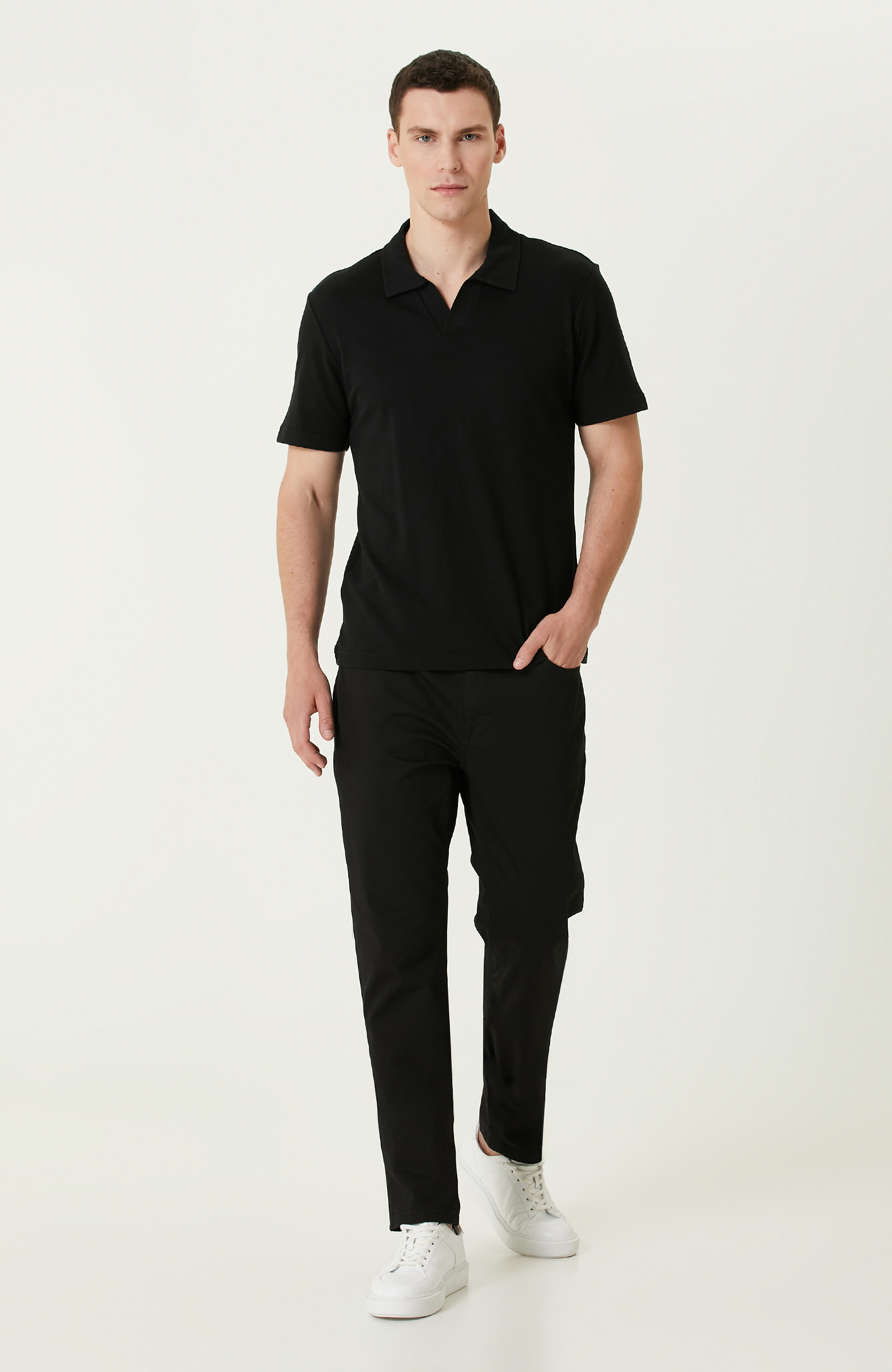Siyah Non Denim Pantolon