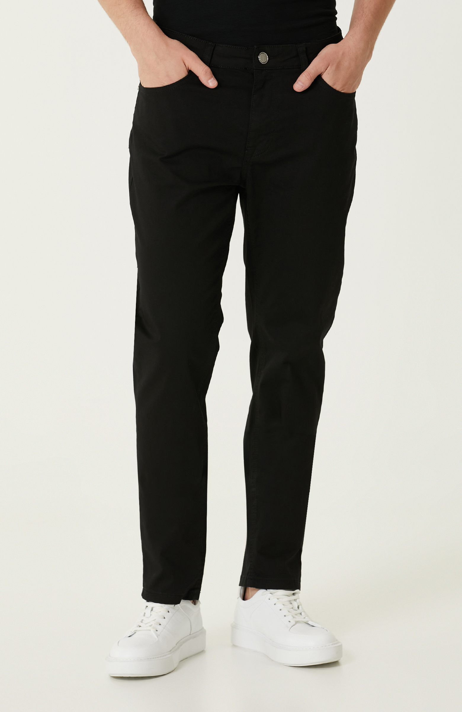 Siyah Non Denim Pantolon