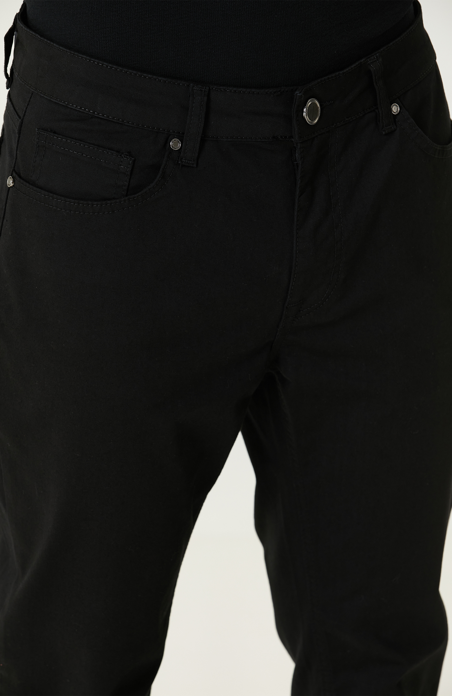 Siyah Non Denim Pantolon