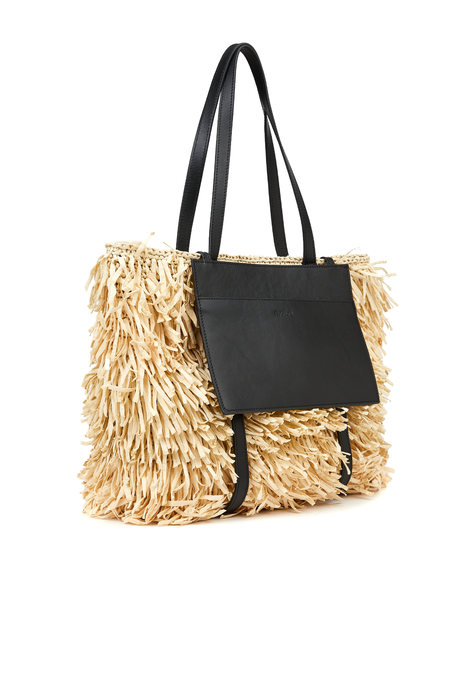 Bej Kadın Hasır Çanta