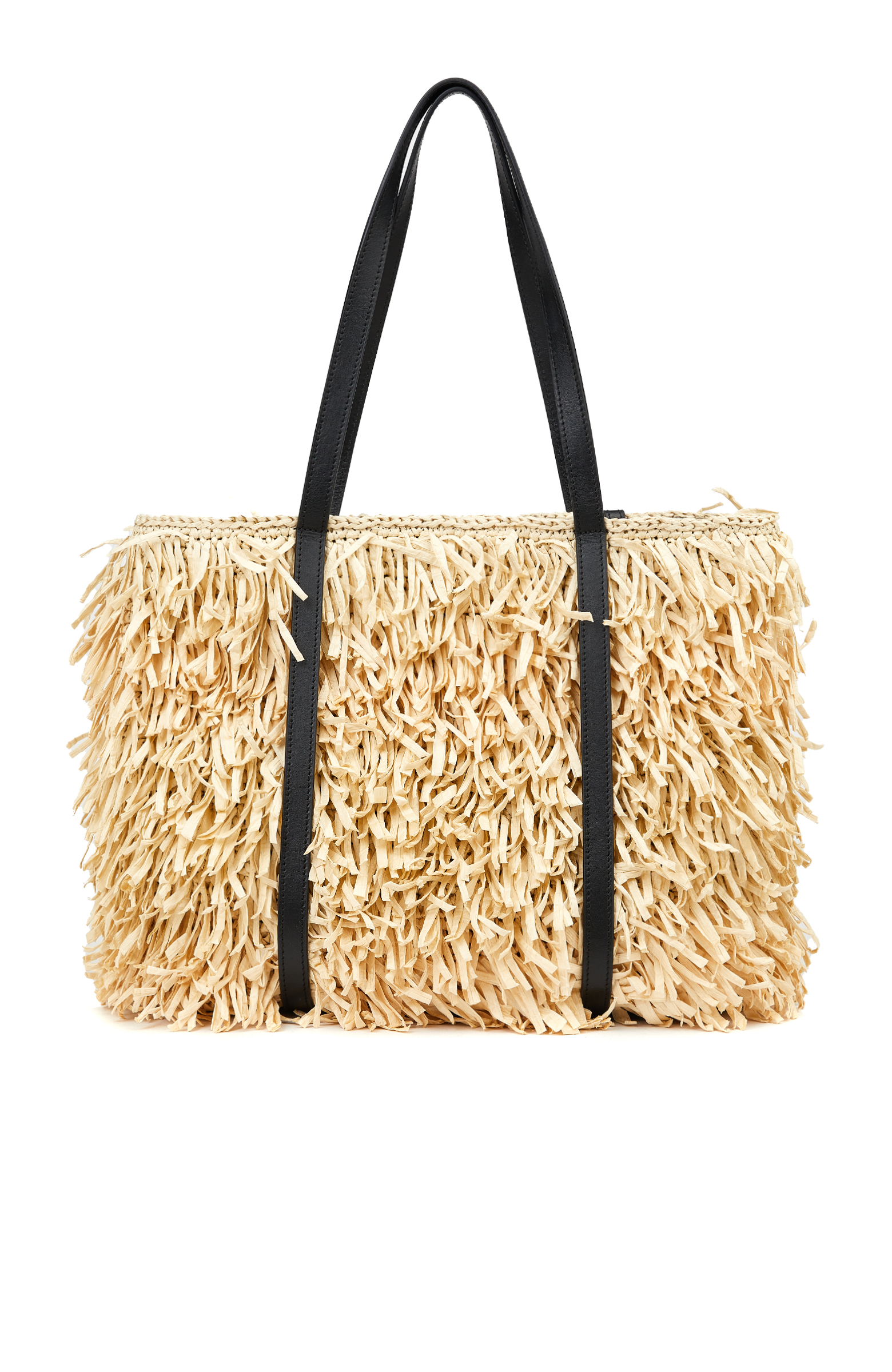 Bej Kadın Hasır Çanta