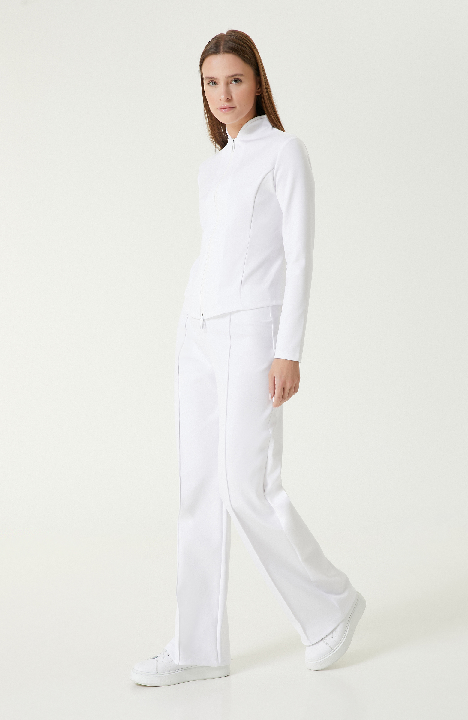 N-Tech Beyaz Sweatshirt