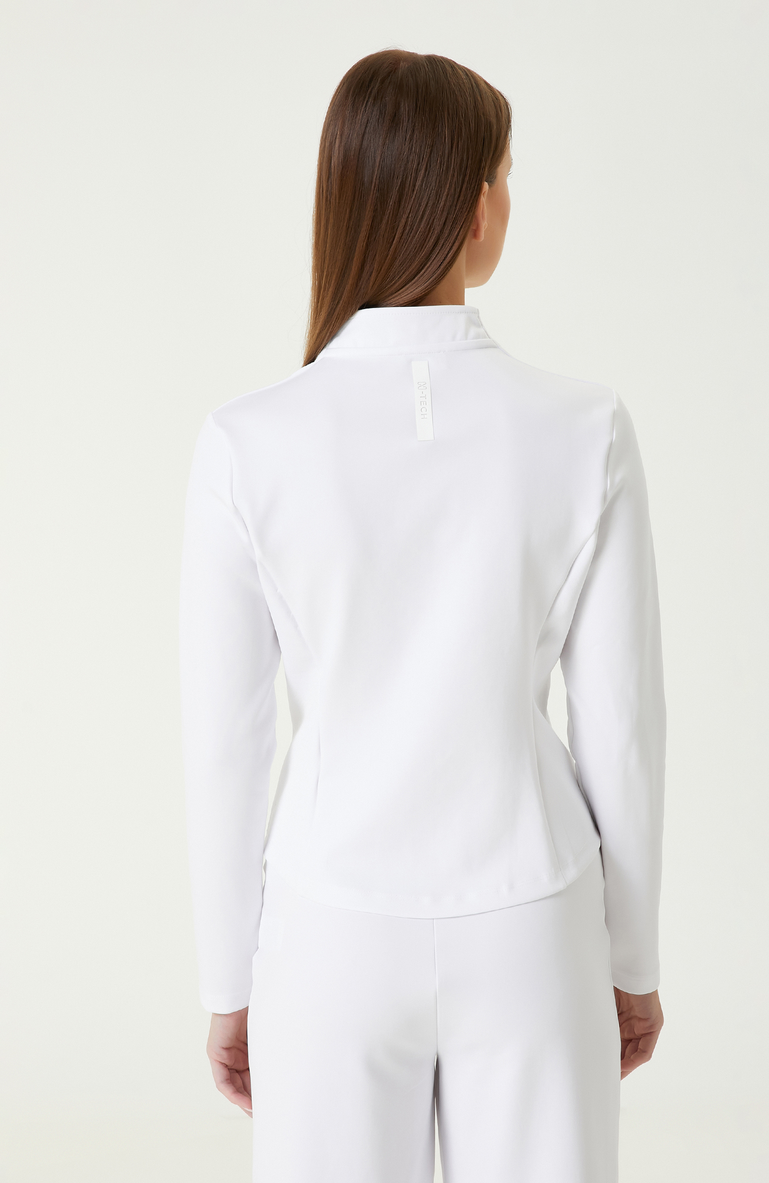 N-Tech Beyaz Sweatshirt