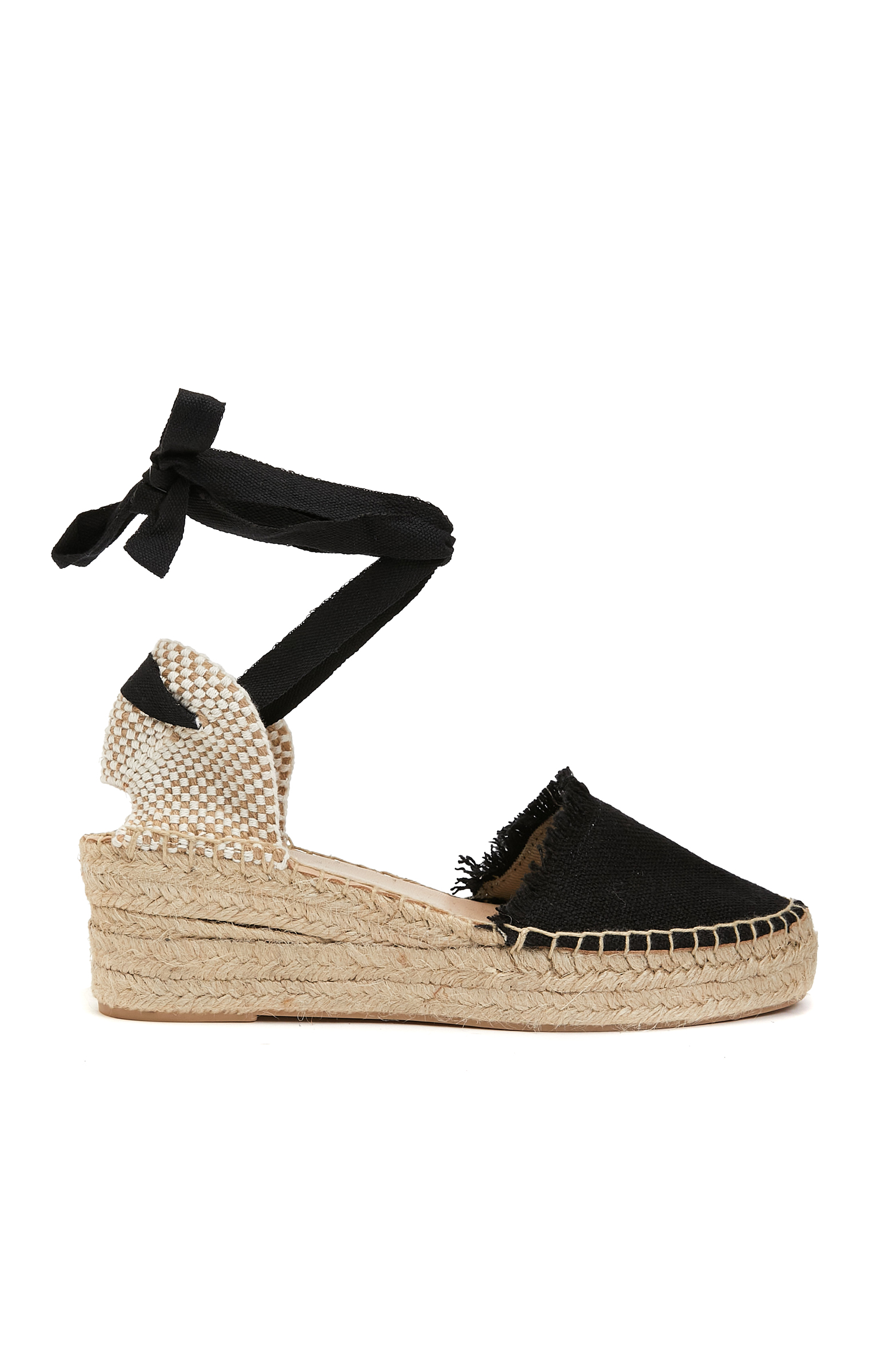 Siyah Kadın Espadril -1