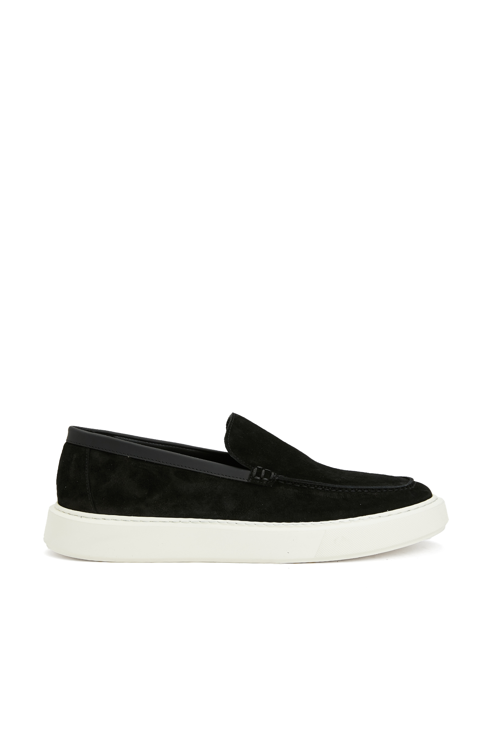 Siyah Erkek Süet Loafer -1
