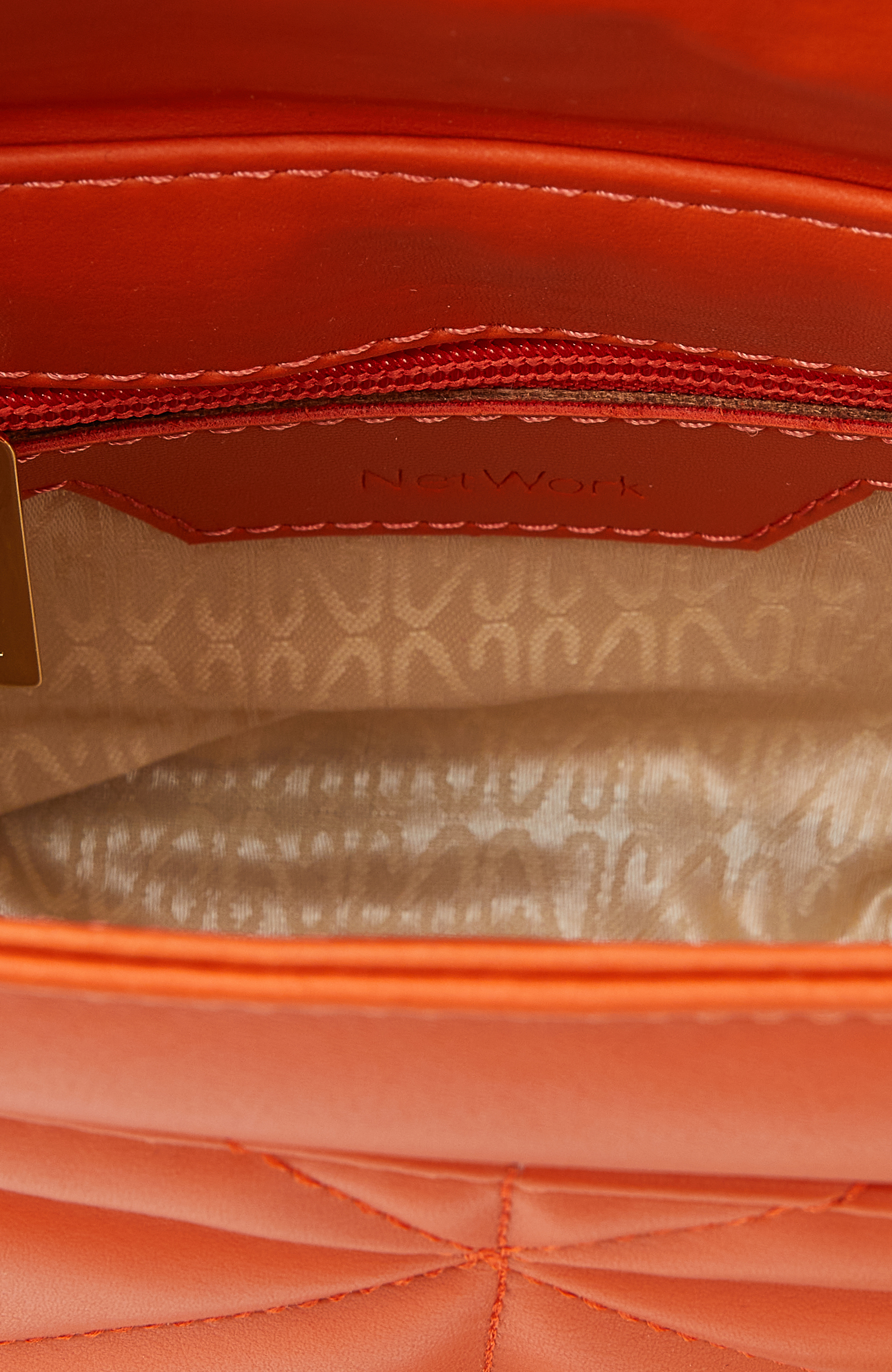 Turuncu Kadın Postacı Çantası