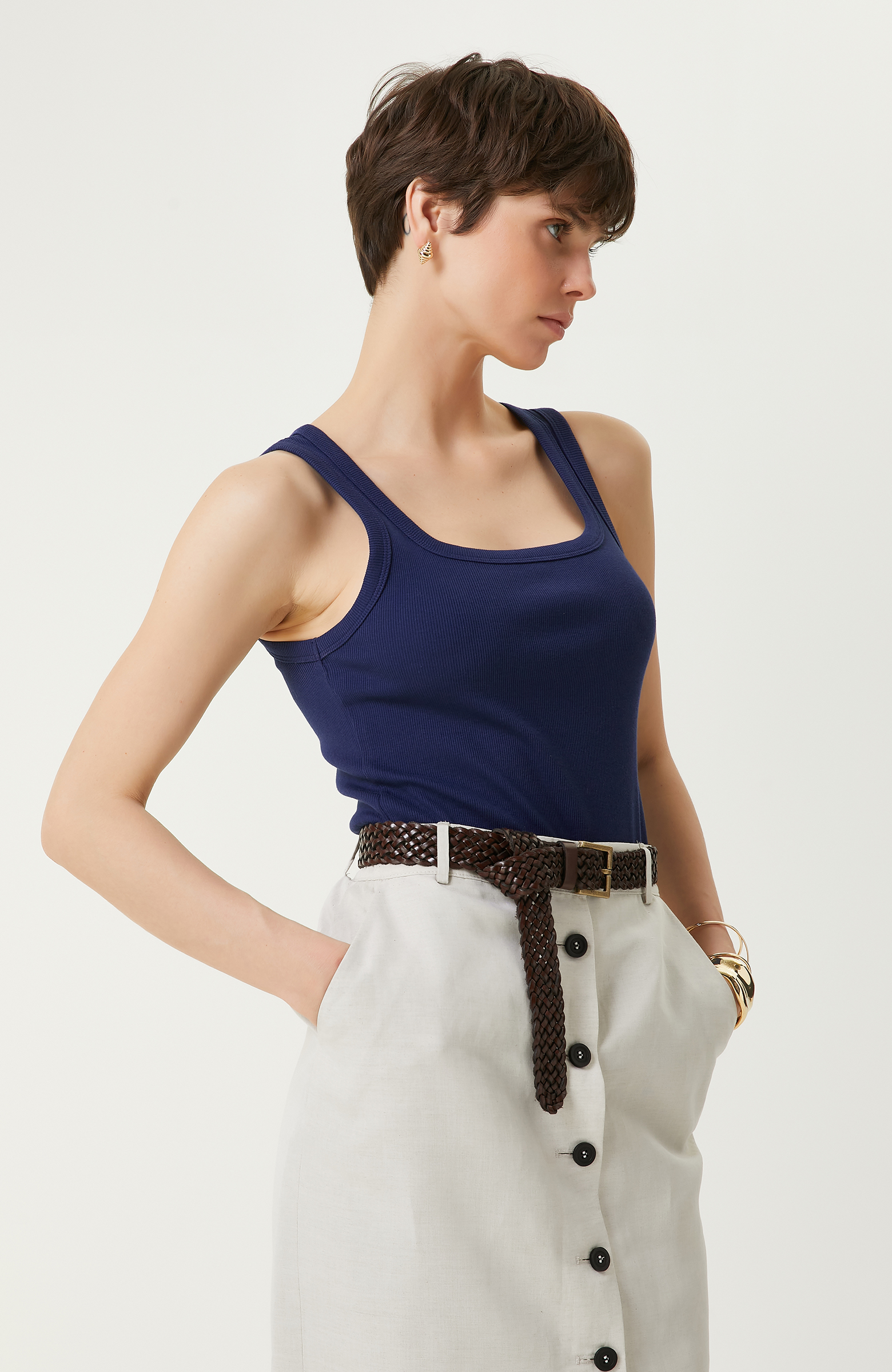 Lacivert Penye Atlet