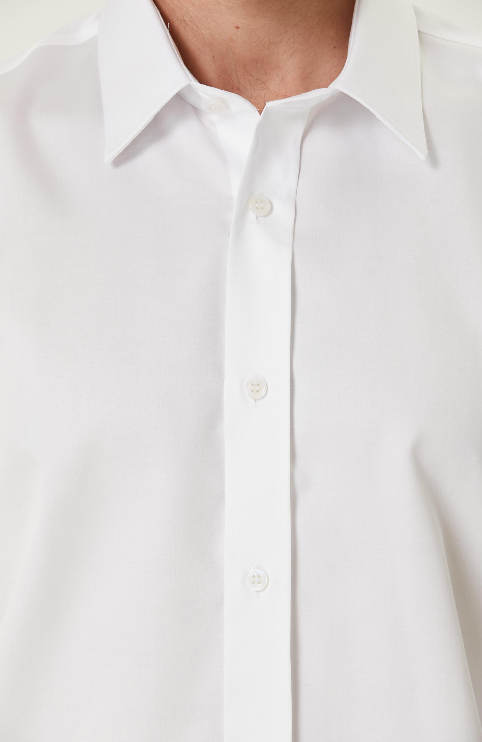 Non-Iron Beyaz Gömlek