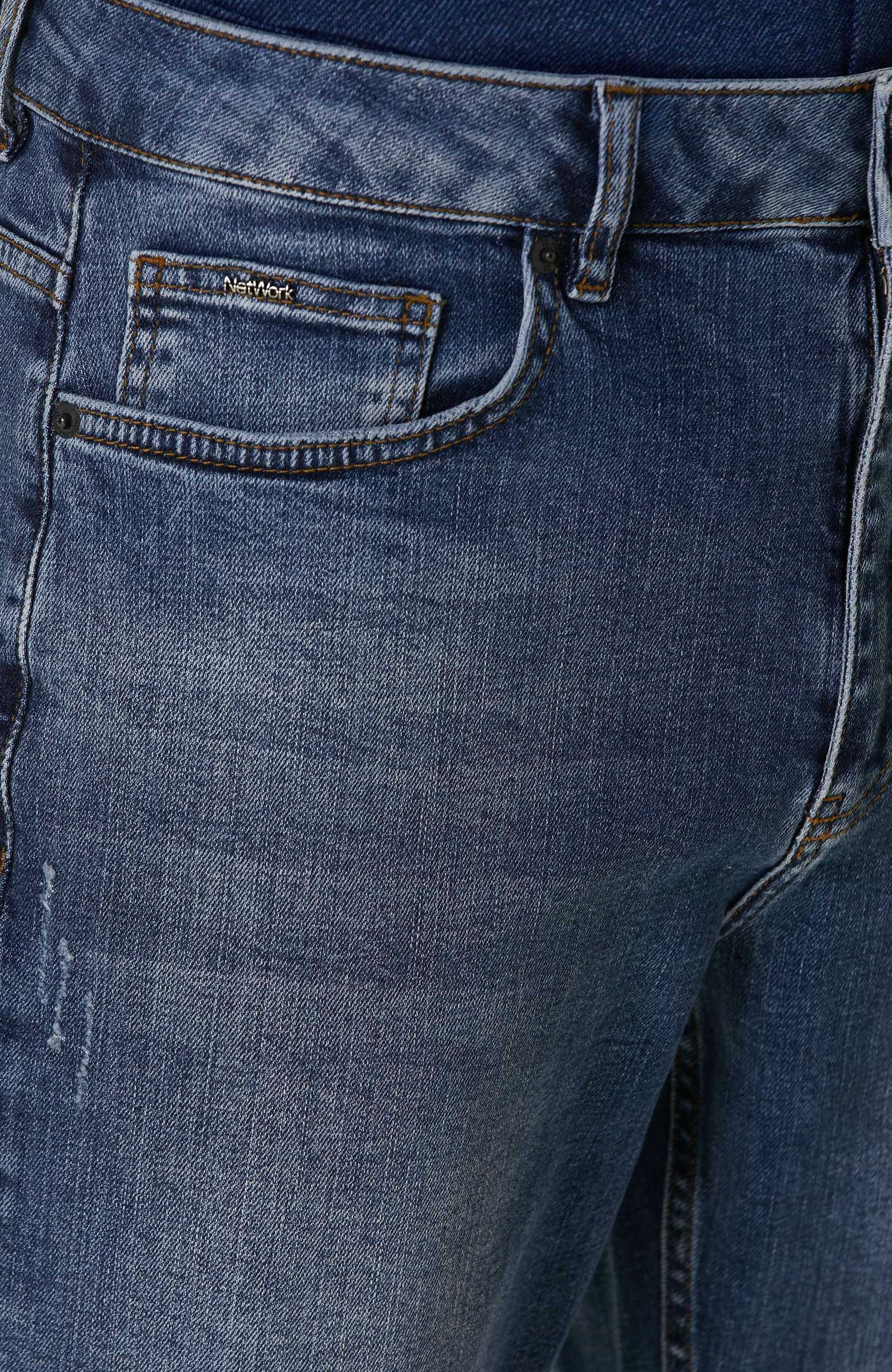 Lacivert Denim Pantolon