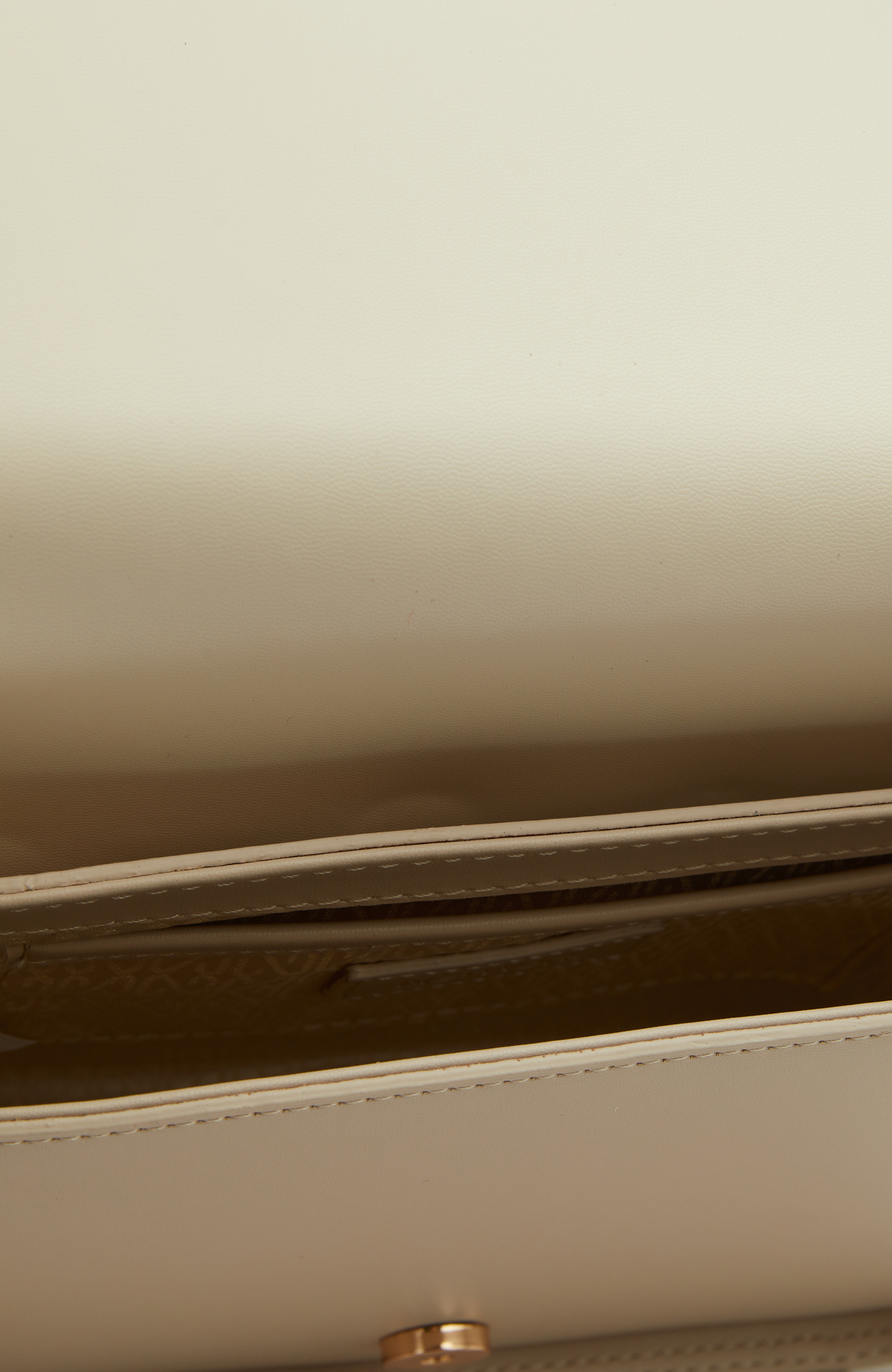 Beige Women's Leather Bag