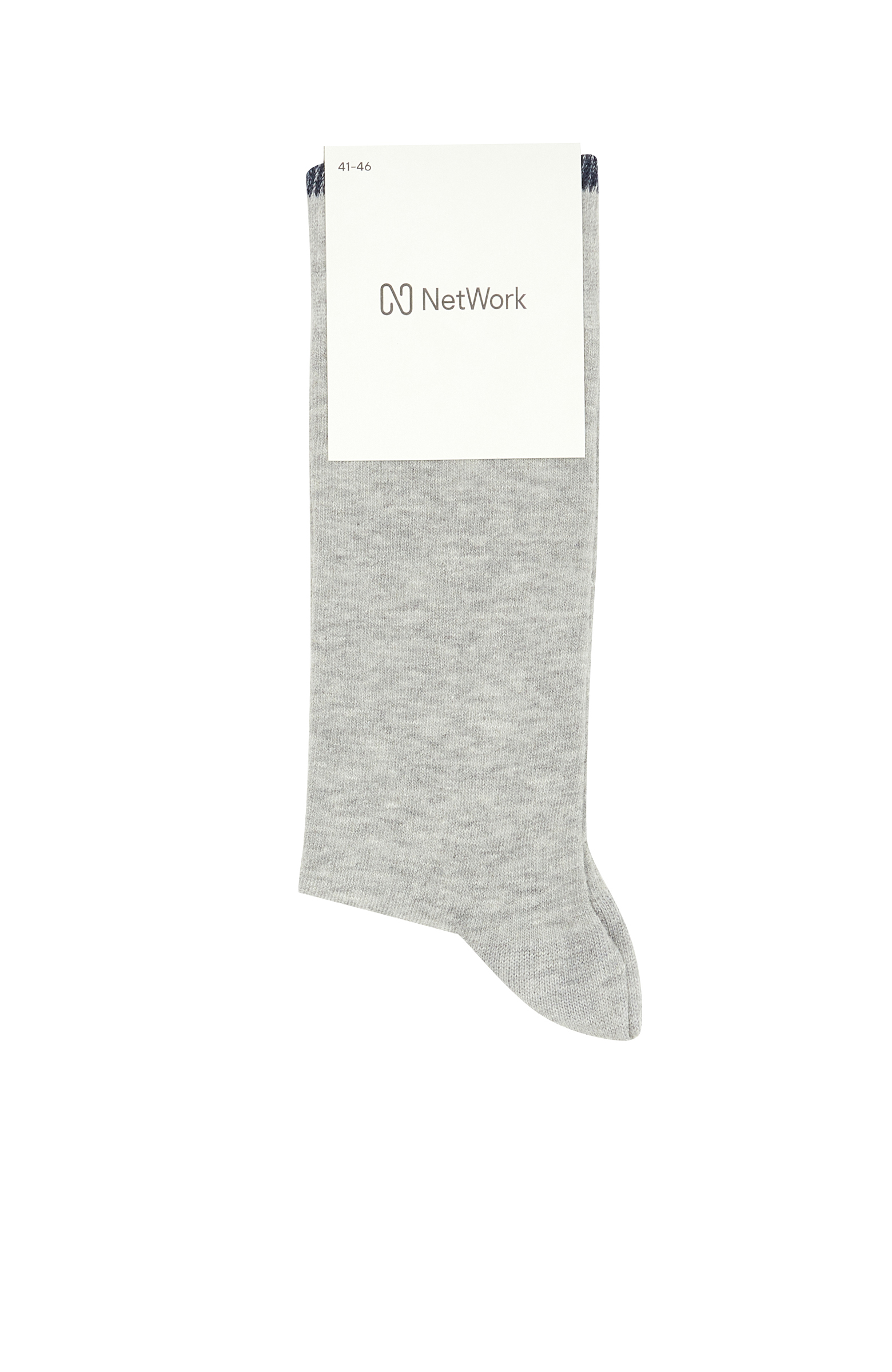 Gri Melanj Lacivert Erkek Çorap