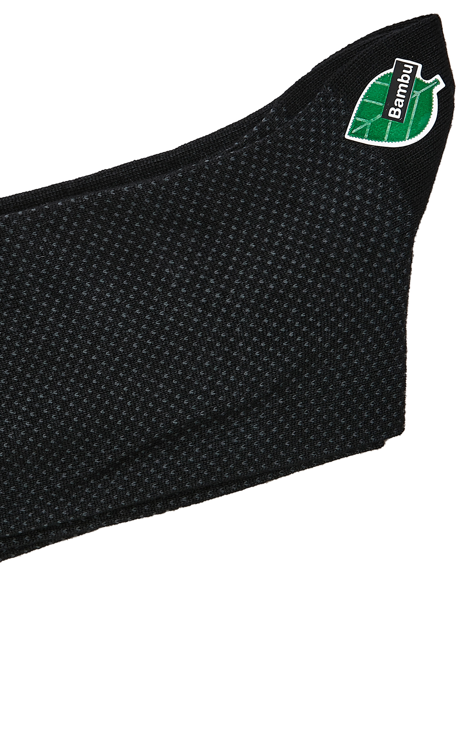 Siyah Erkek Bambu Çorap