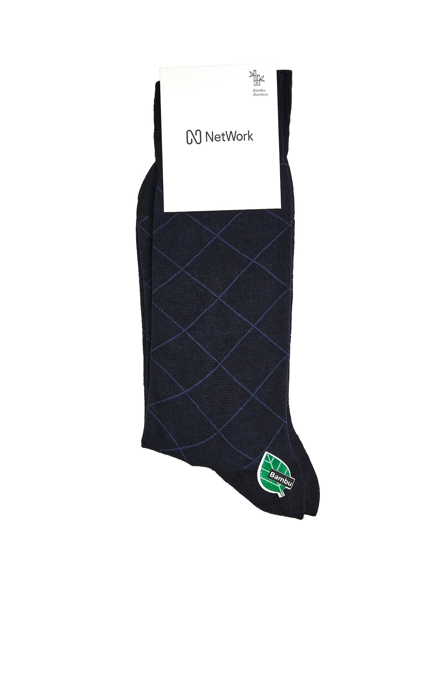 Lacivert Erkek Bambu Çorap