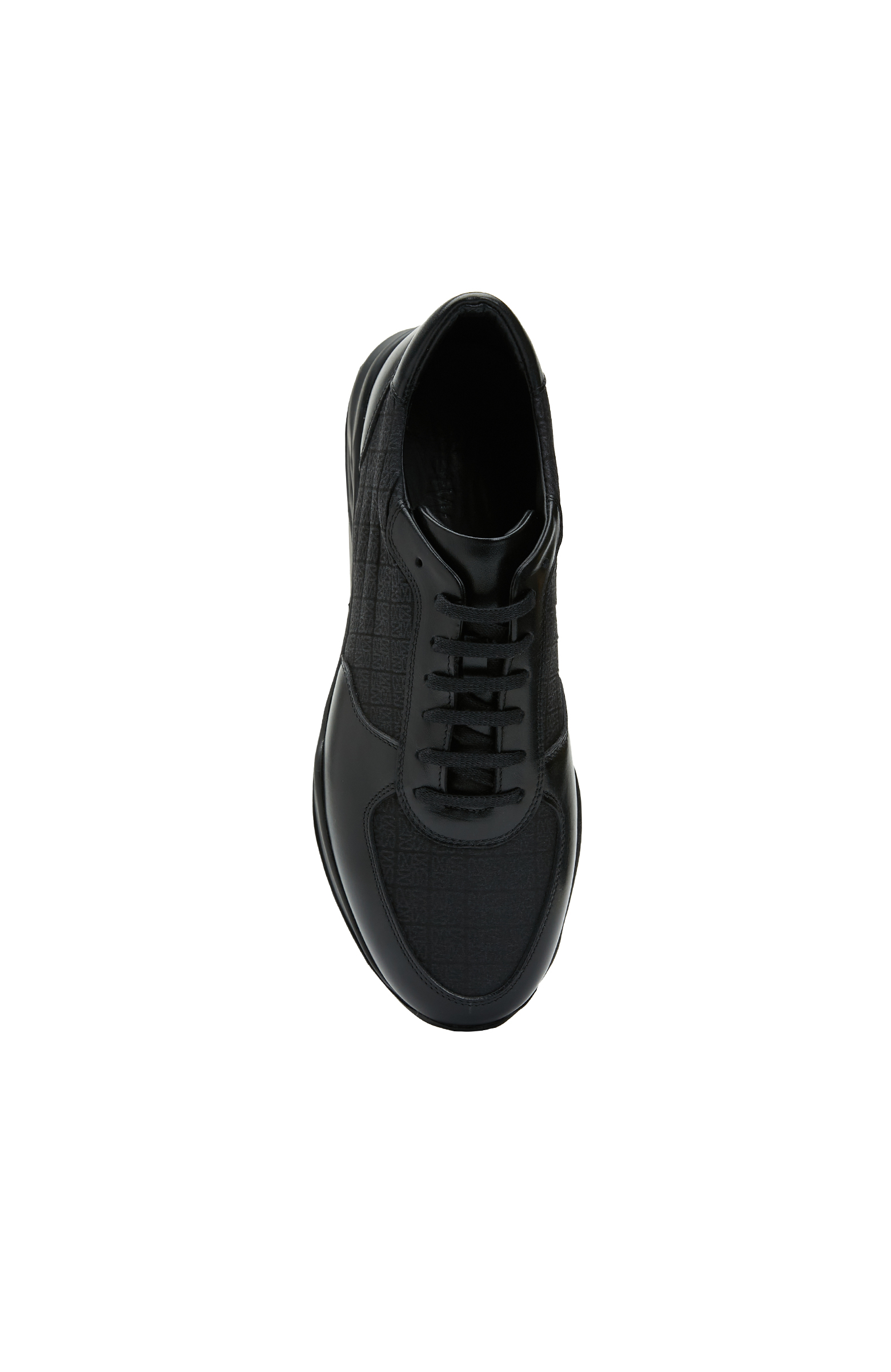 Siyah Erkek Deri Sneaker