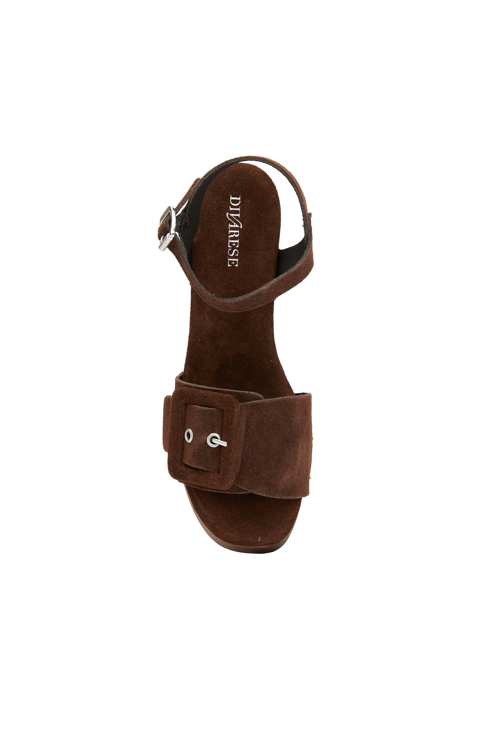 Brown Women's Suede Sandals
