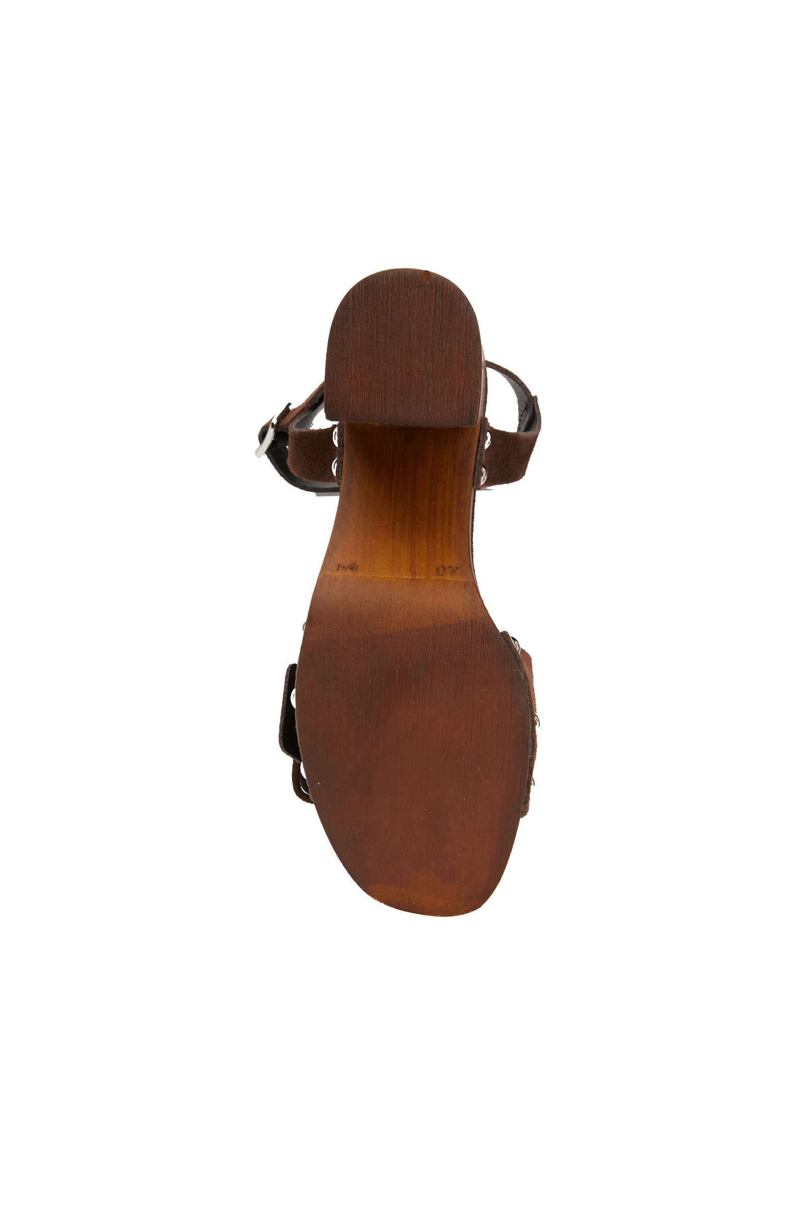 Brown Women's Suede Sandals