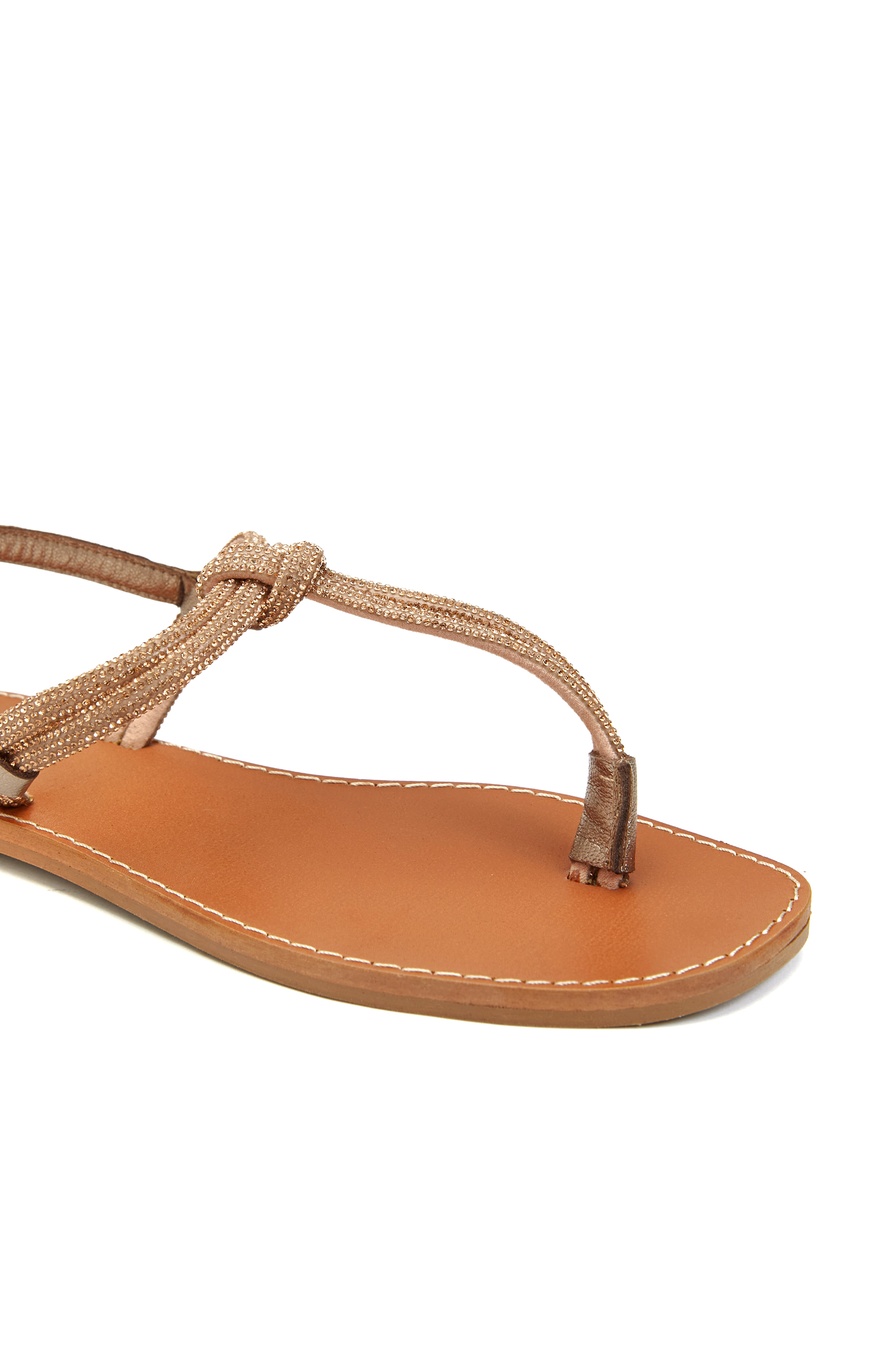 Bronz Kadın Sandalet