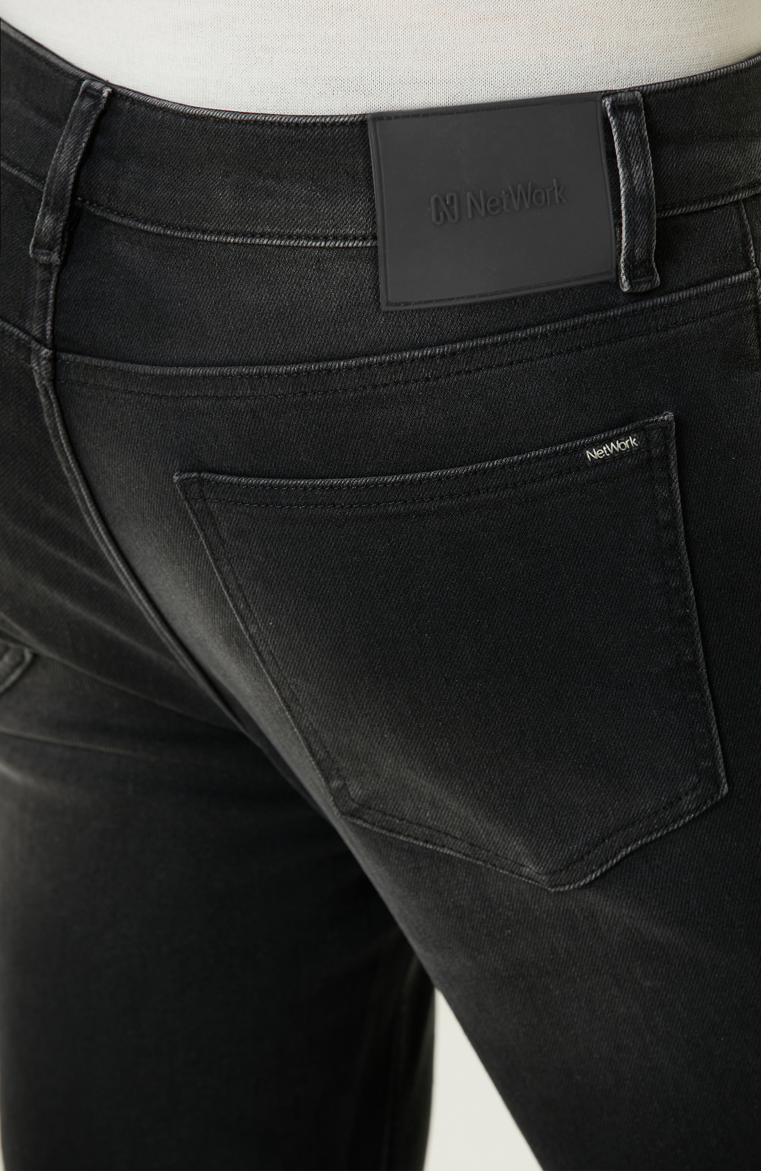 Antrasit  Denim Pantolon