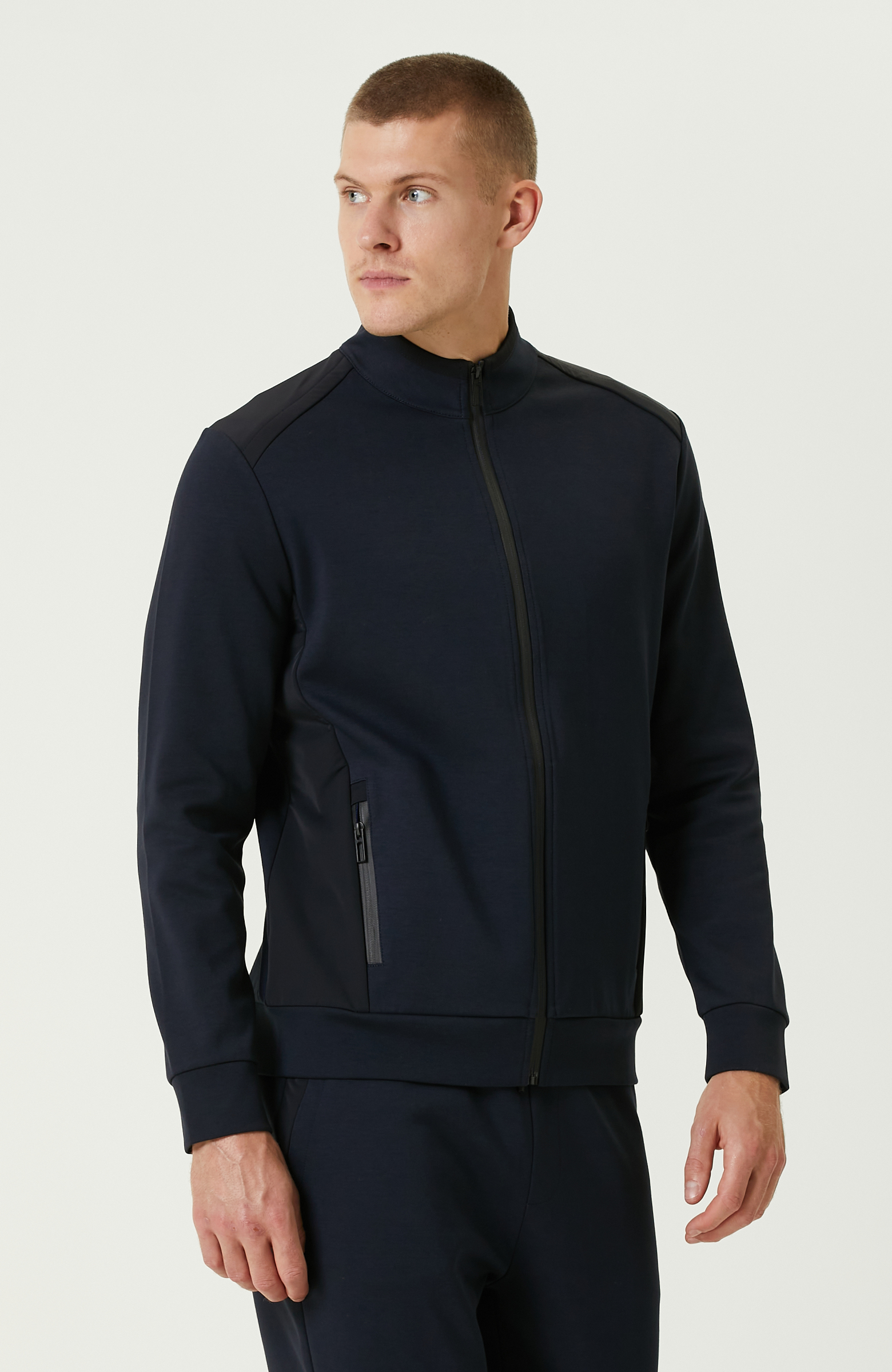 Lacivert N-Tech Scuba Sweatshırt_3