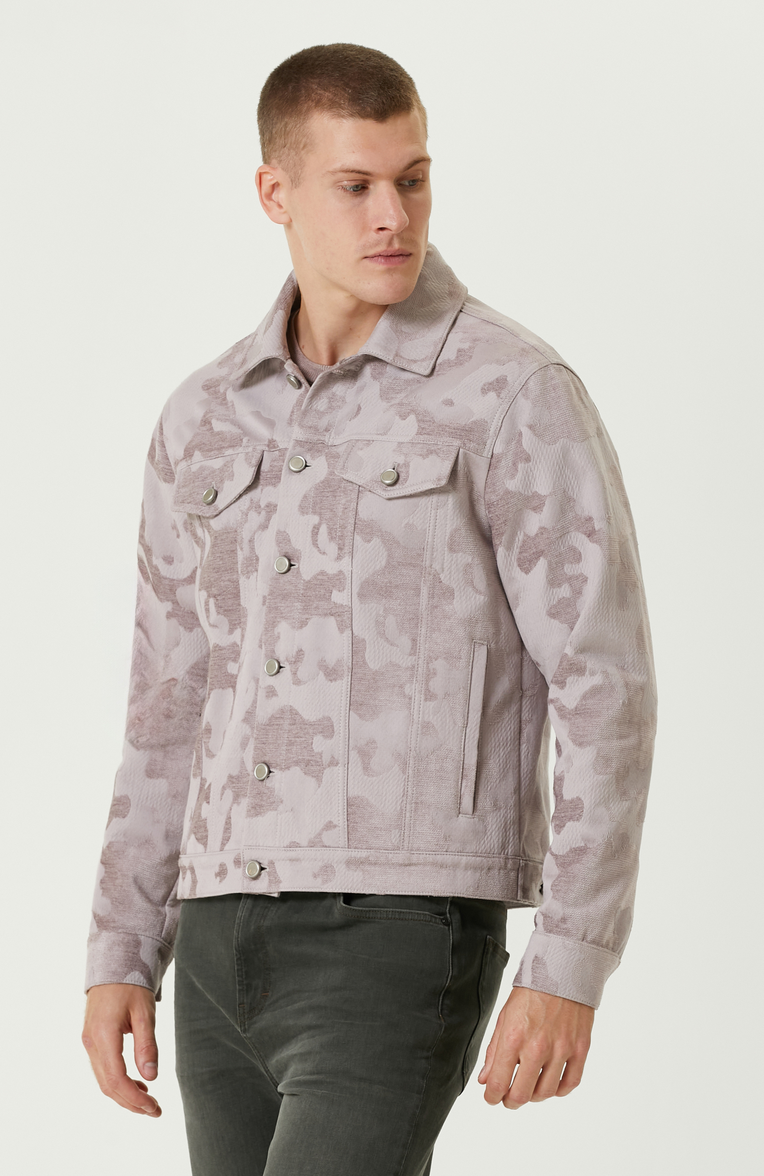 Pembe Kamuflaj Desenli Comfort Mont