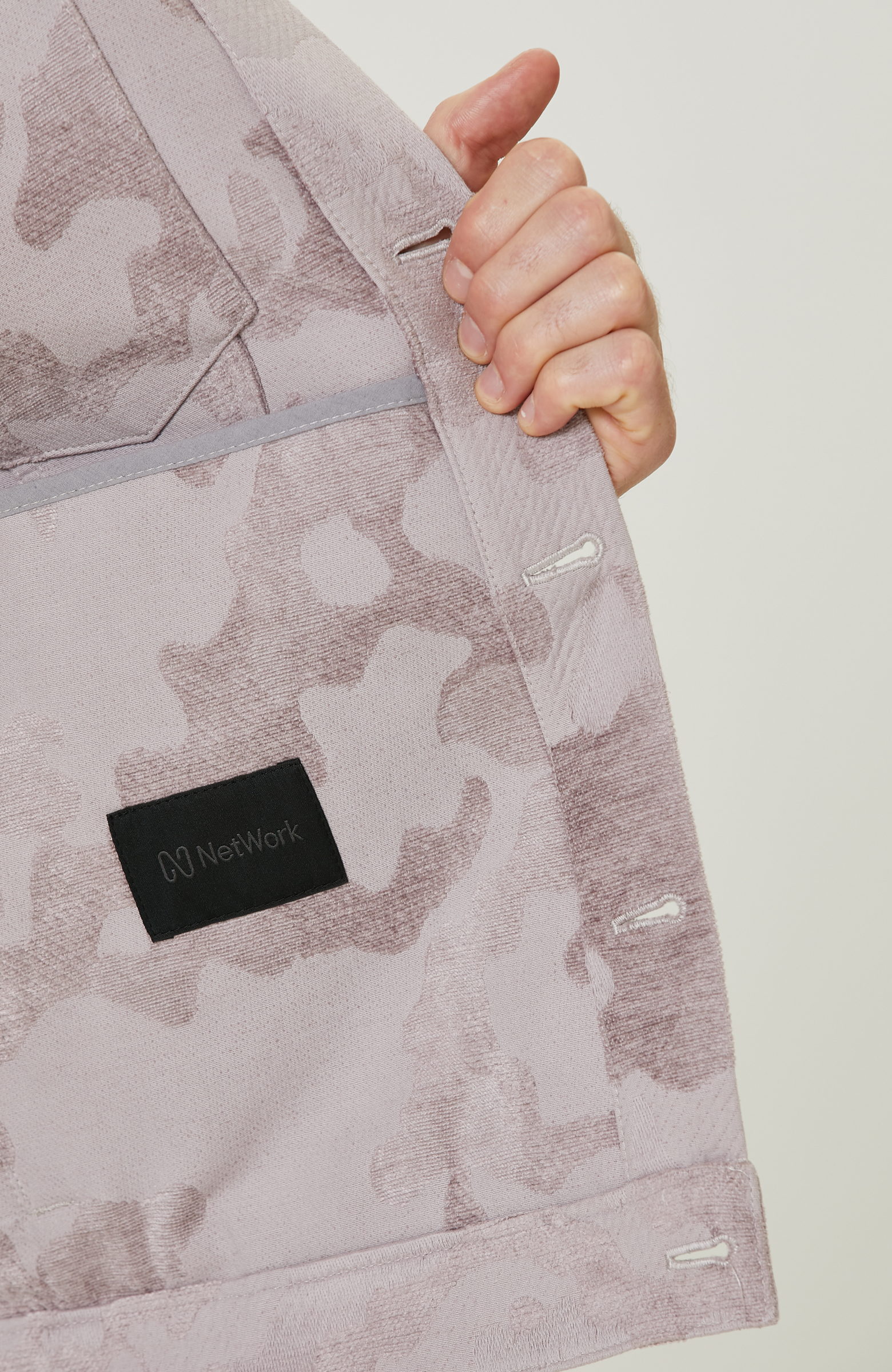 Pembe Kamuflaj Desenli Comfort Mont