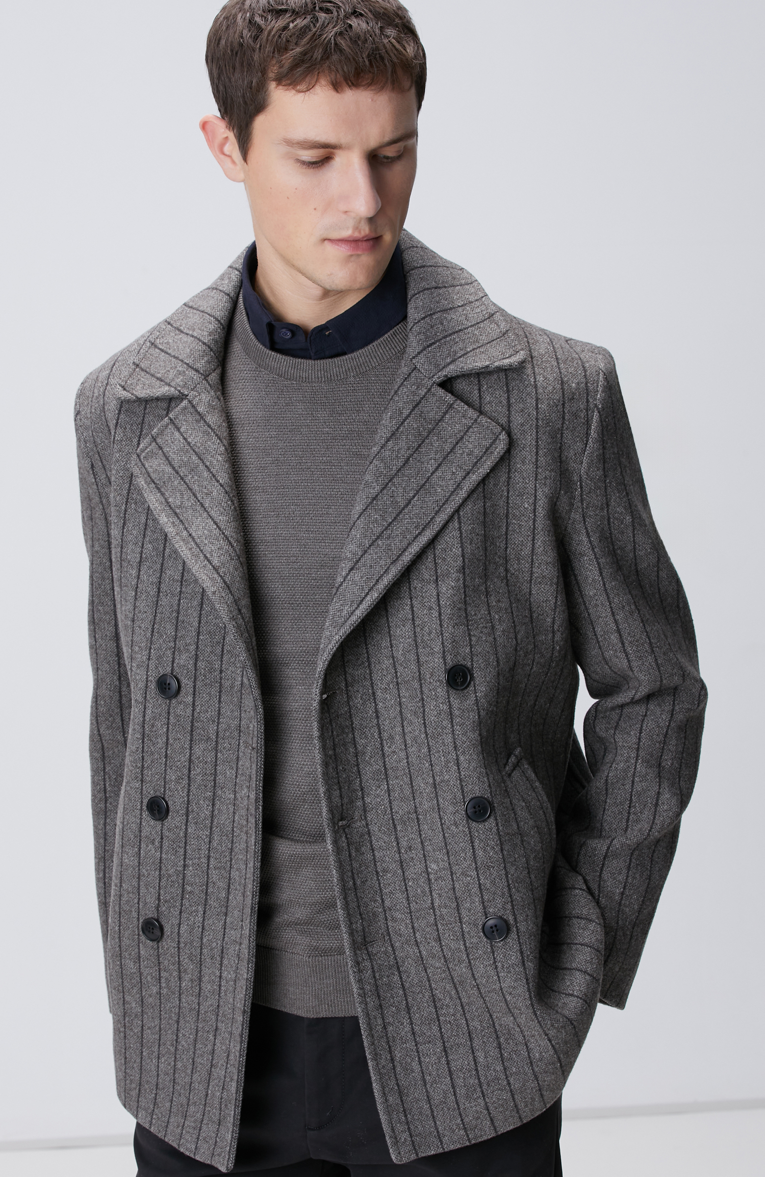 Vizon Yün Karışımlı Kaban