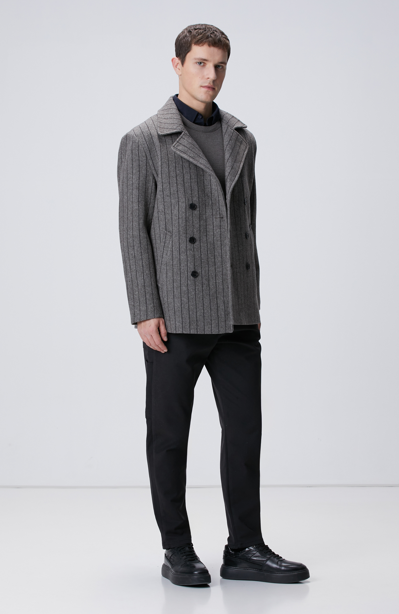 Vizon Yün Karışımlı Kaban