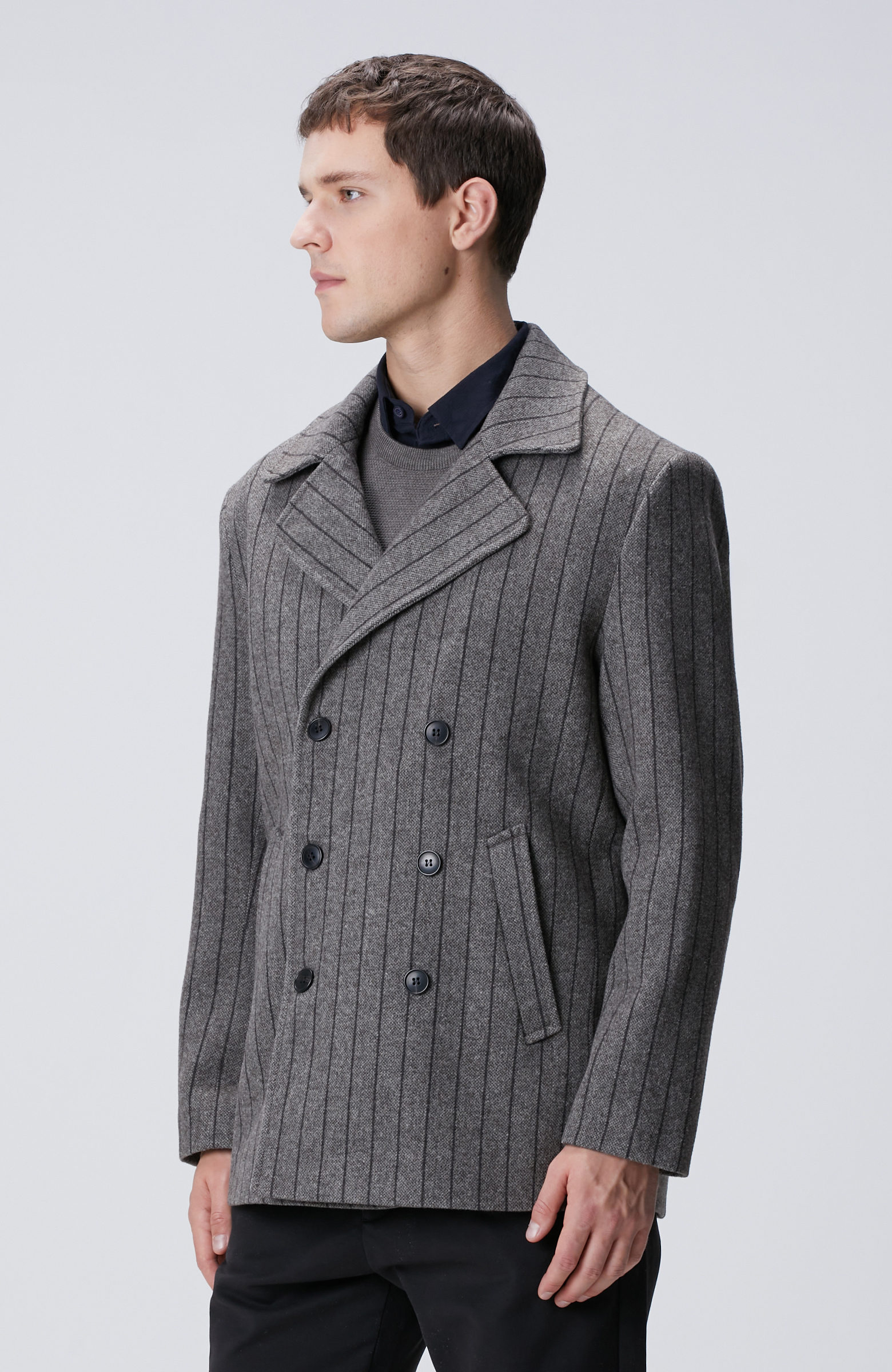 Vizon Yün Karışımlı Kaban