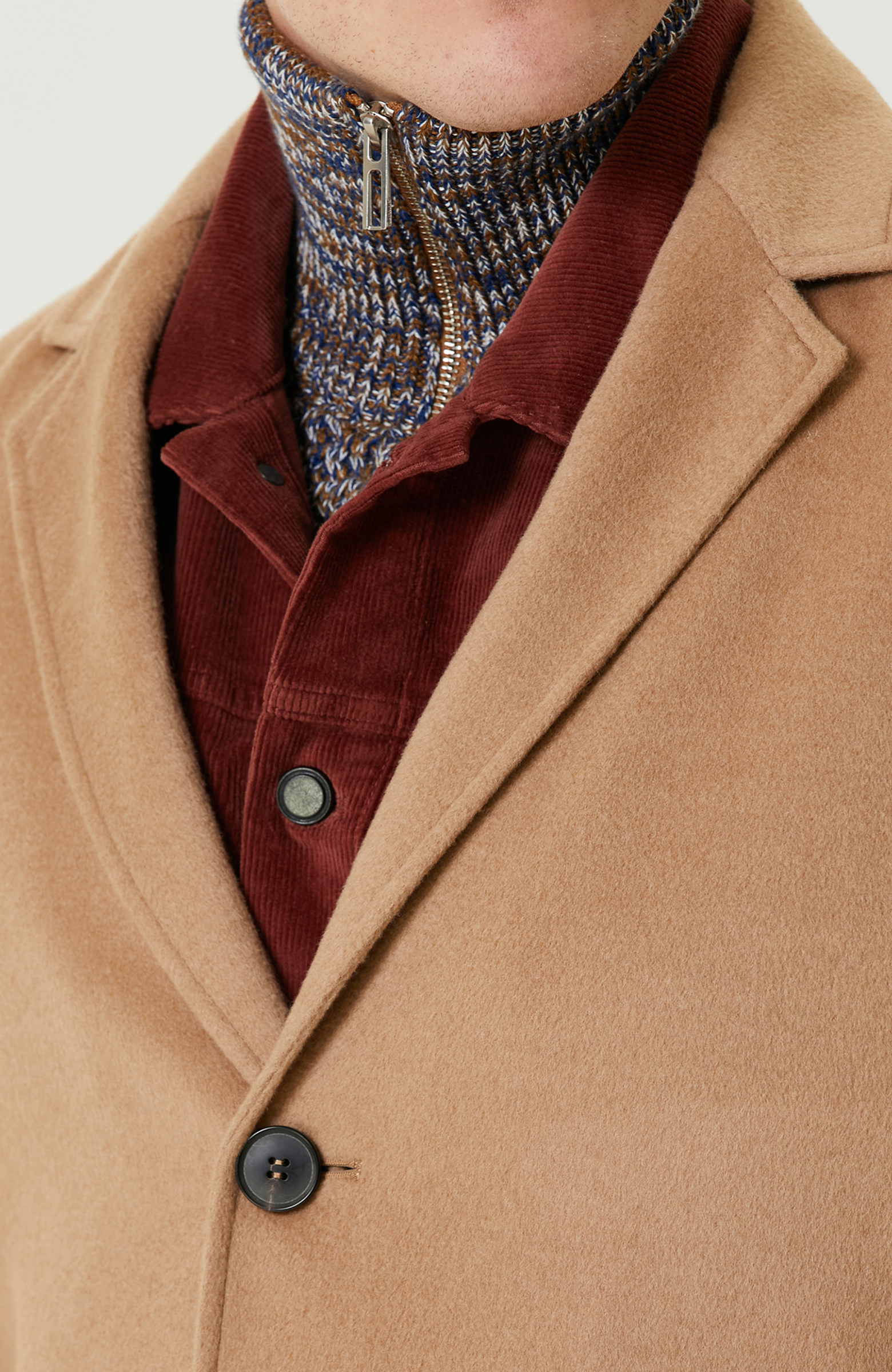 Camel Limited Kaşmir Palto