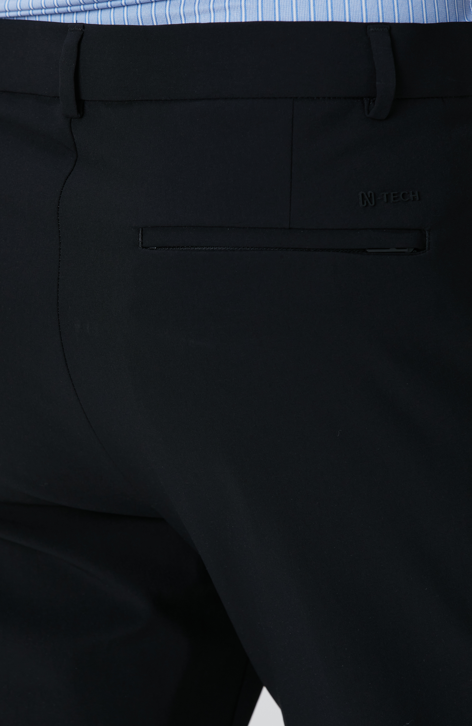 Siyah N Tech Yan Pantolon