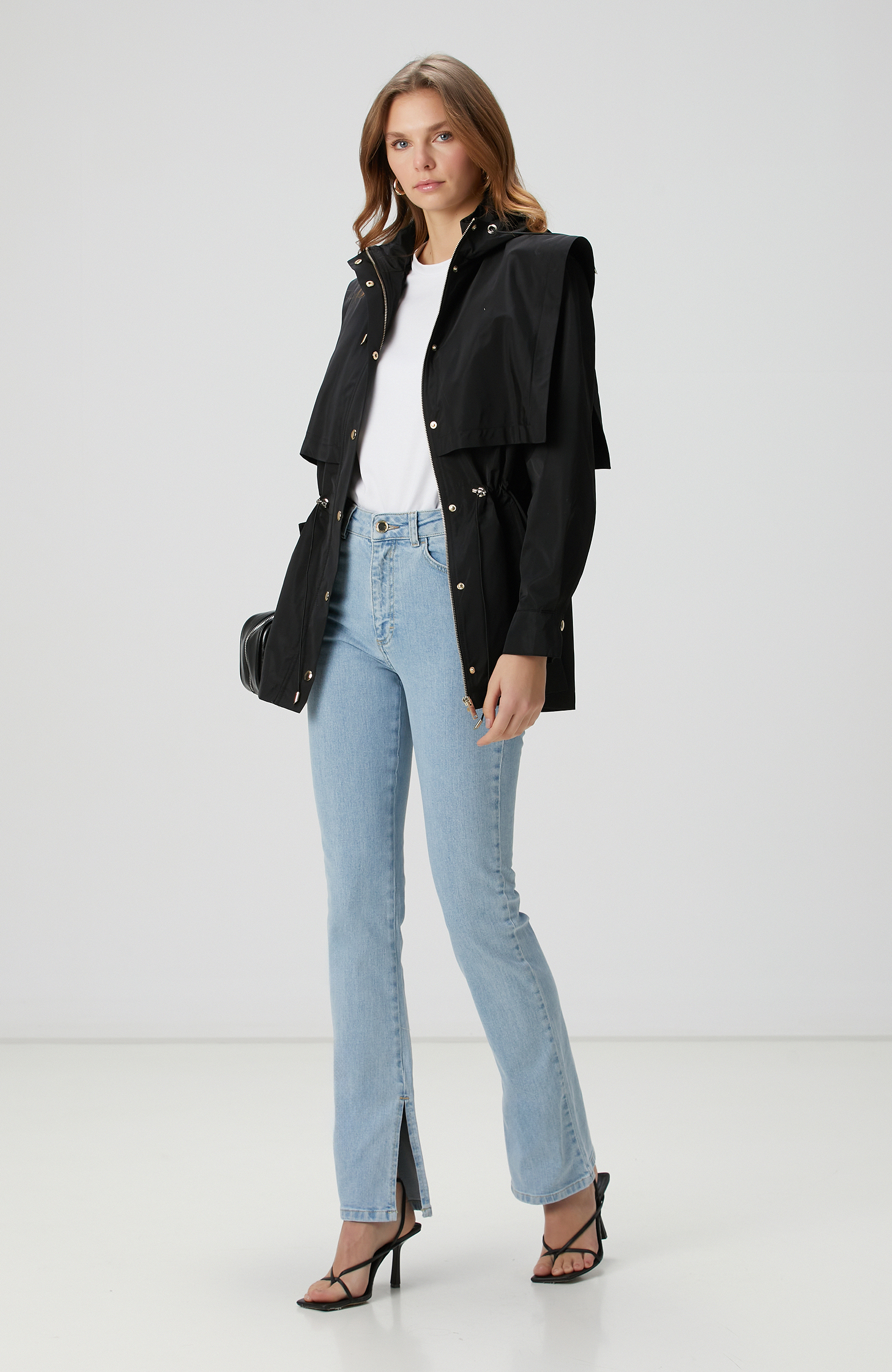 Açık Indigo Mavi Denim Pantolon
