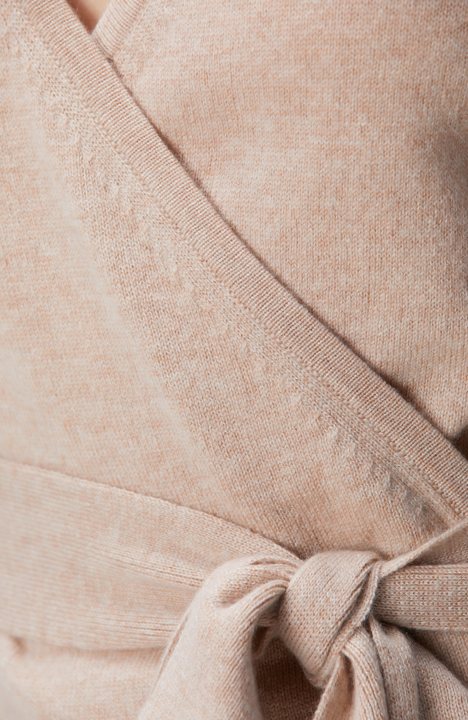 Açık Bej Midi Elbise