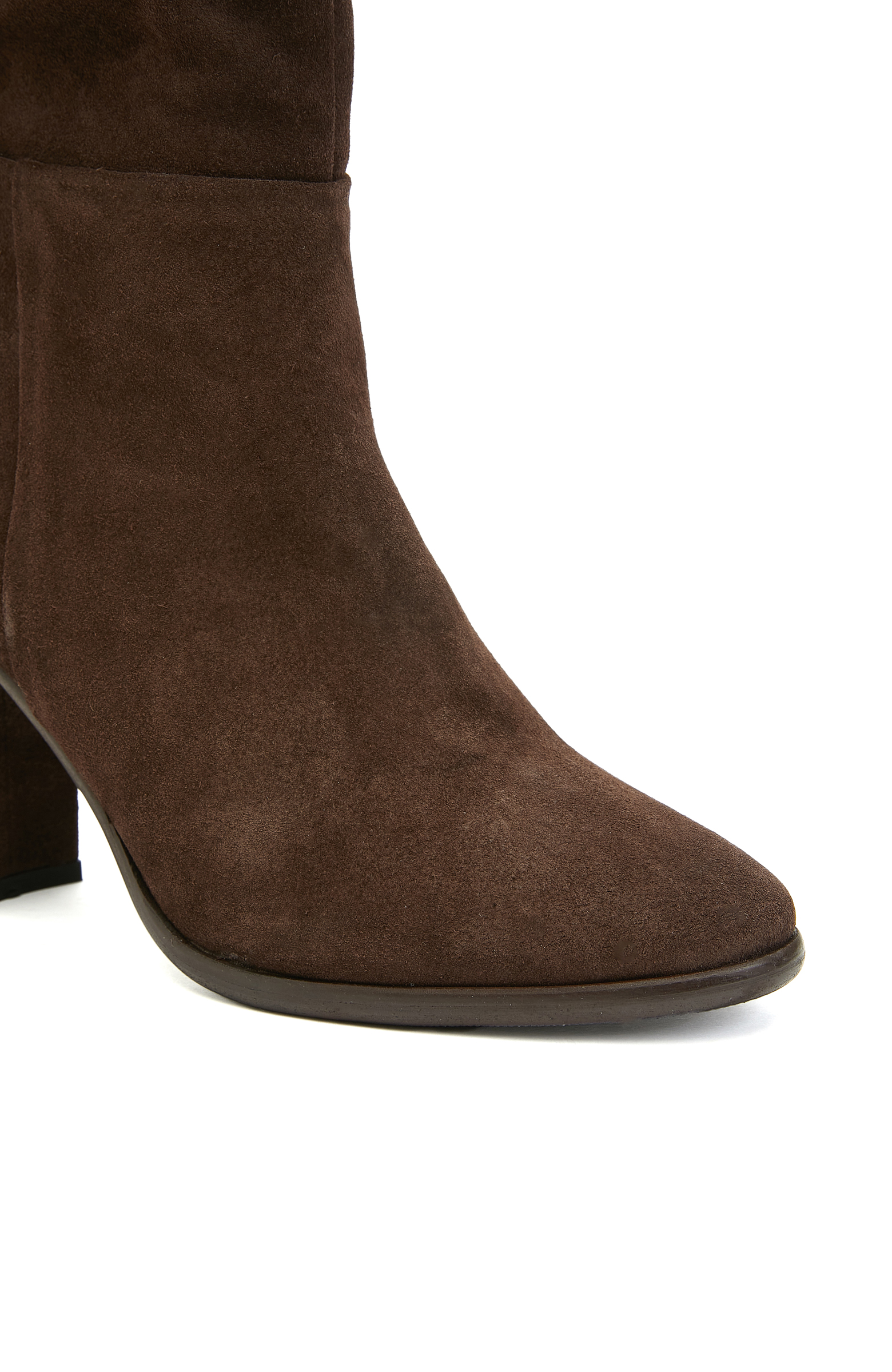 Kahverengi Kadın Süet Çizme