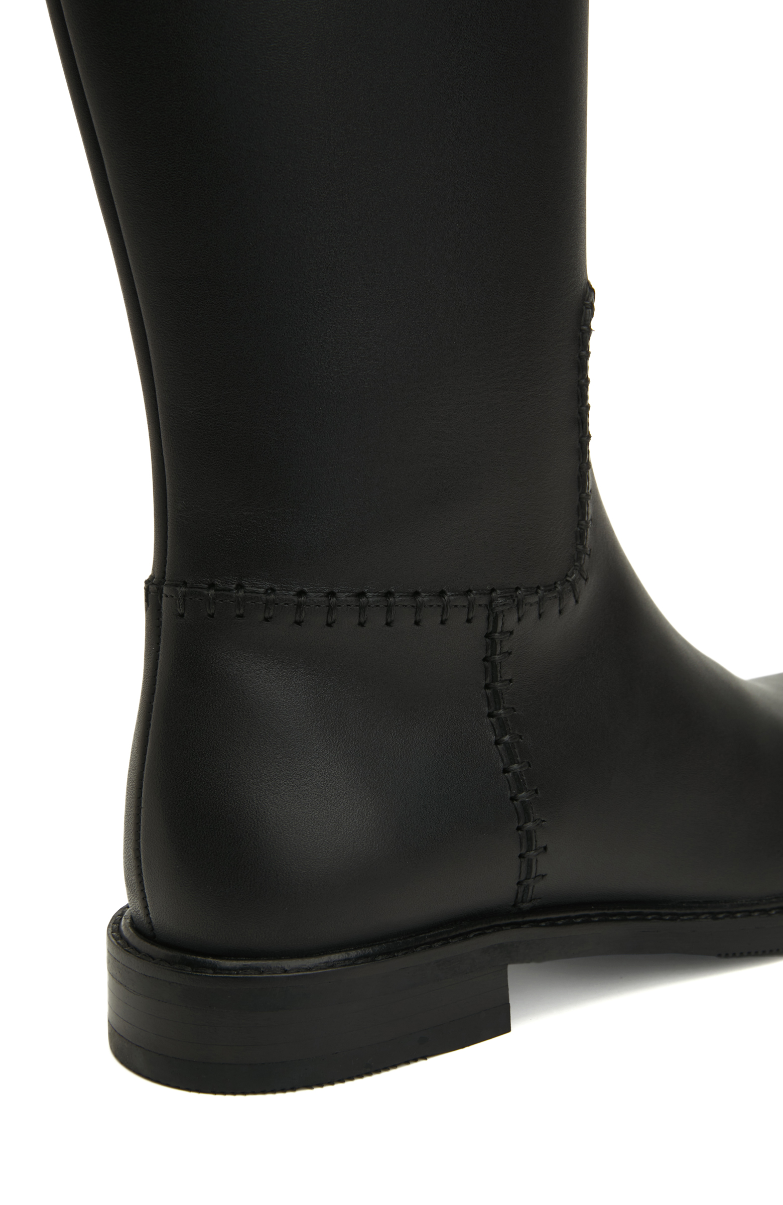 Siyah Kadın Deri Çizme