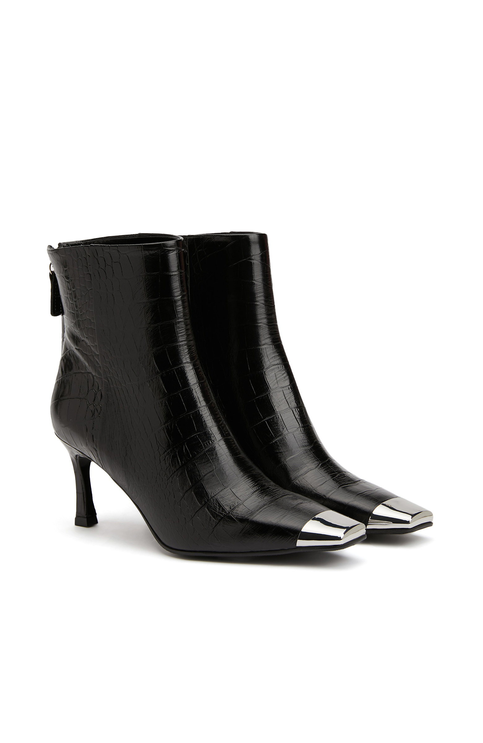 Siyah Kadın Deri Bot