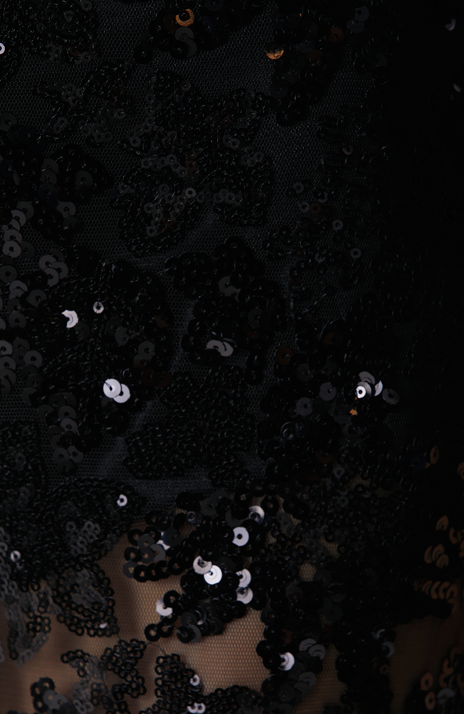 Siyah Payetli Pantolon