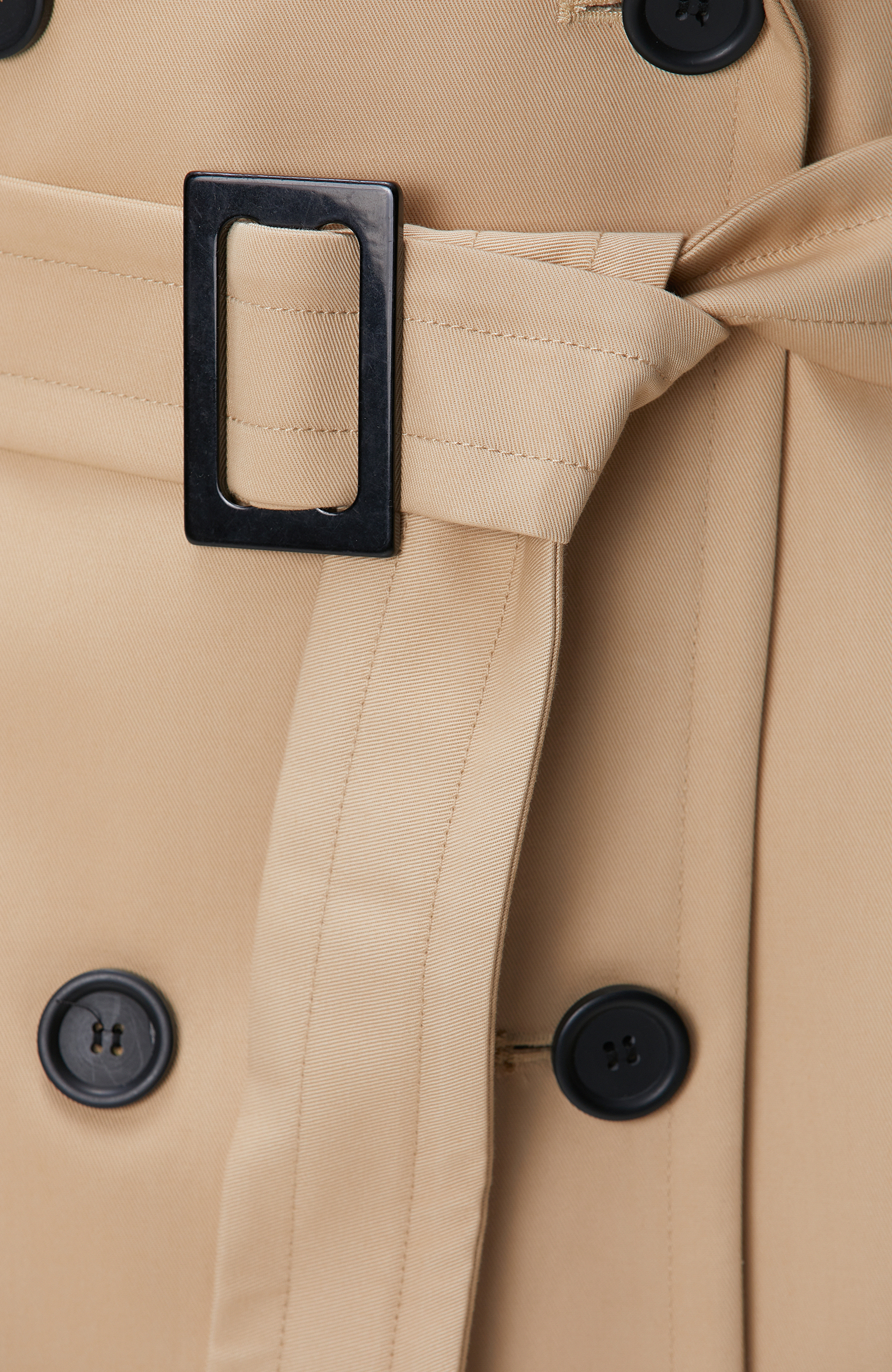 Bej Kruvaze Trençkot