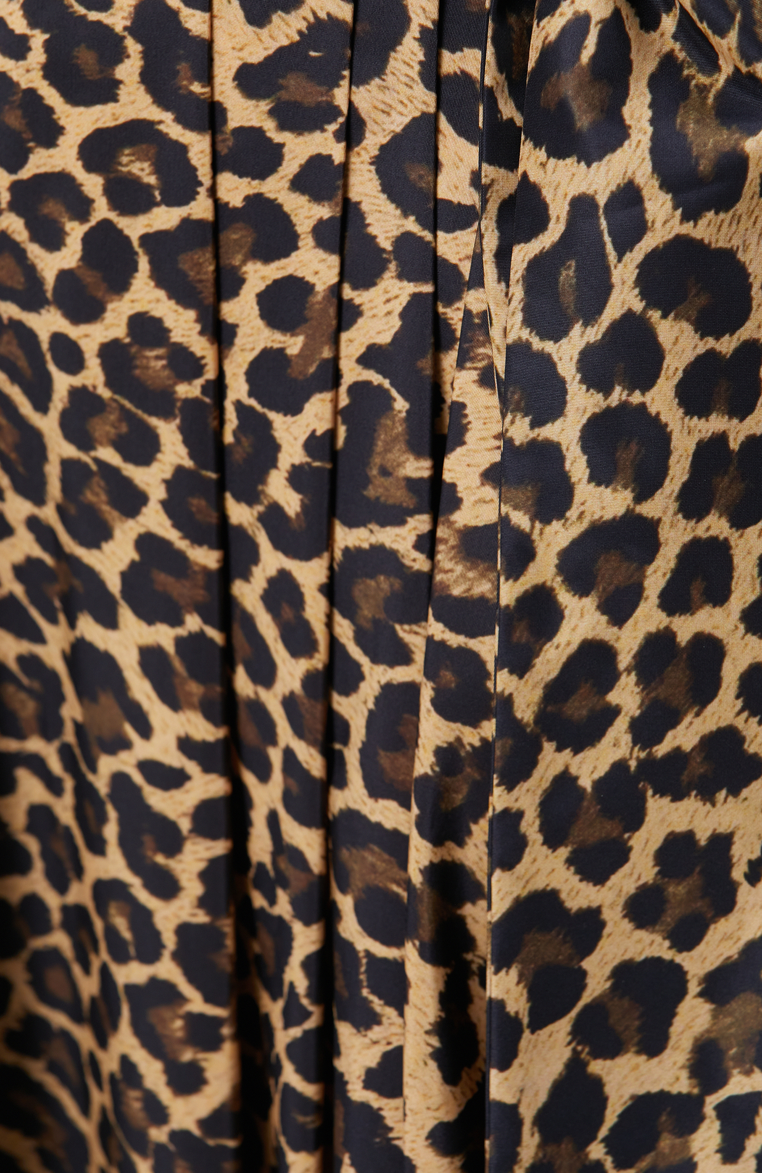 Kahverengi Camel Animal Desenli Etek