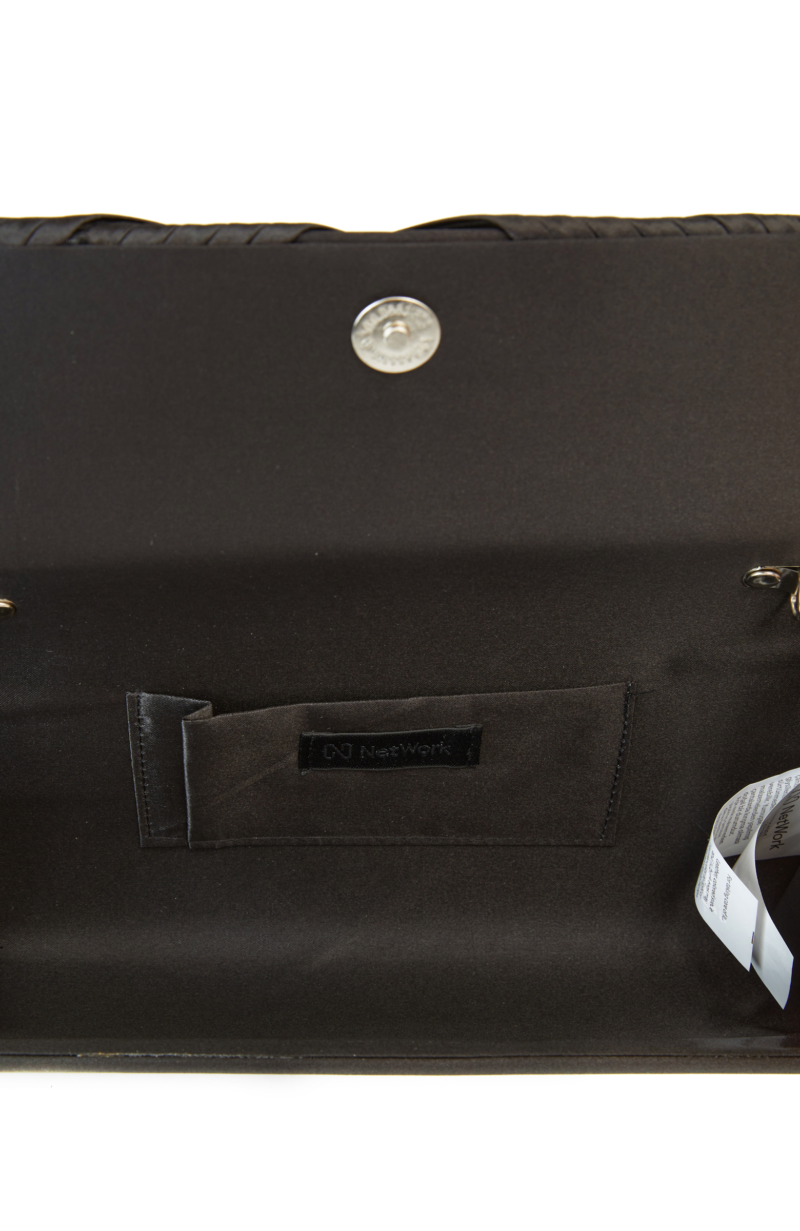 Siyah Kadın Saten Çanta