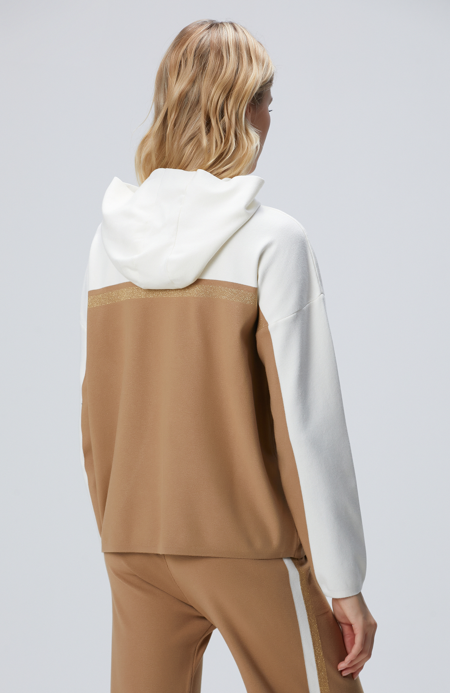 Camel Kırık Beyaz Kazak