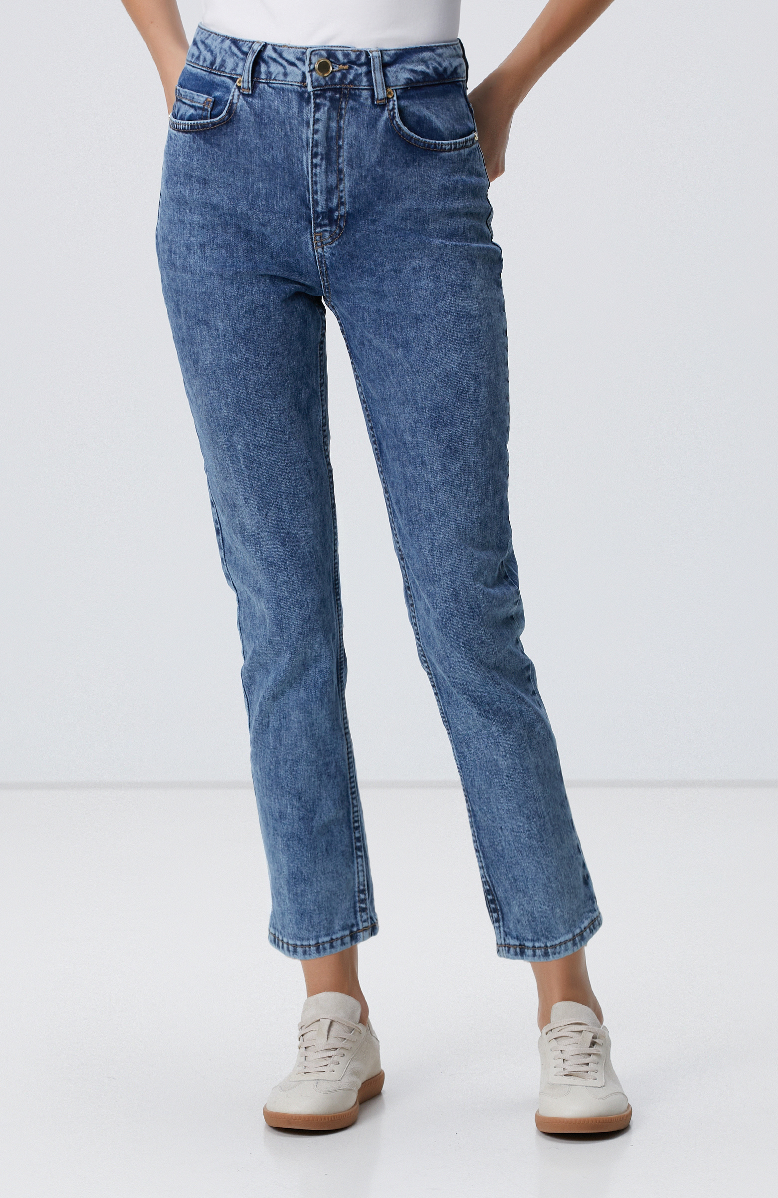 Açık Mavi Denim Pantolon