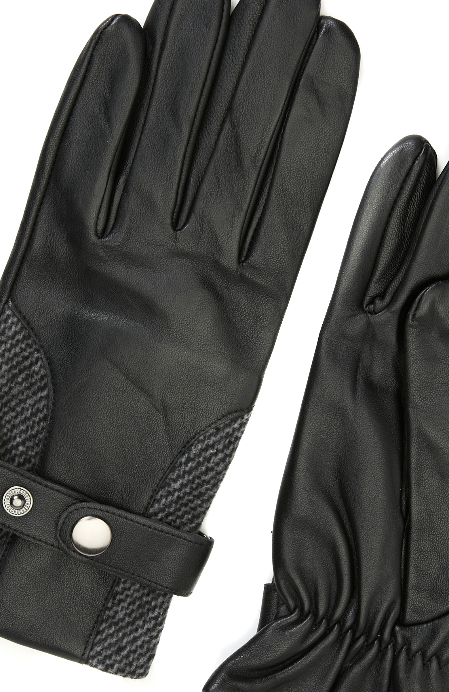 Siyah Erkek Deri Eldiven