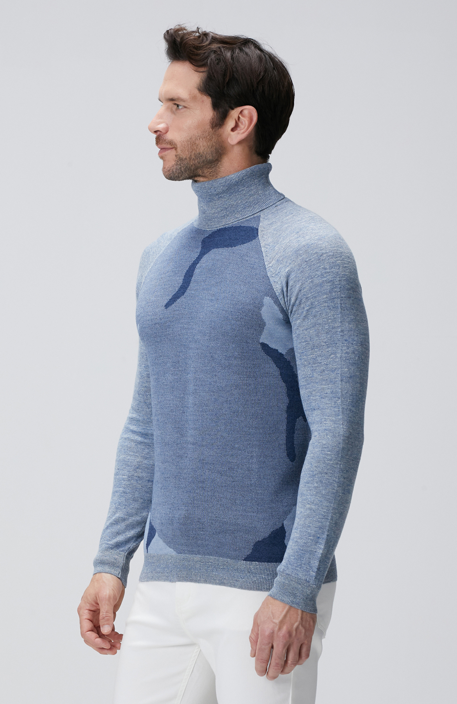 Gri Yün Karışımlı Kazak