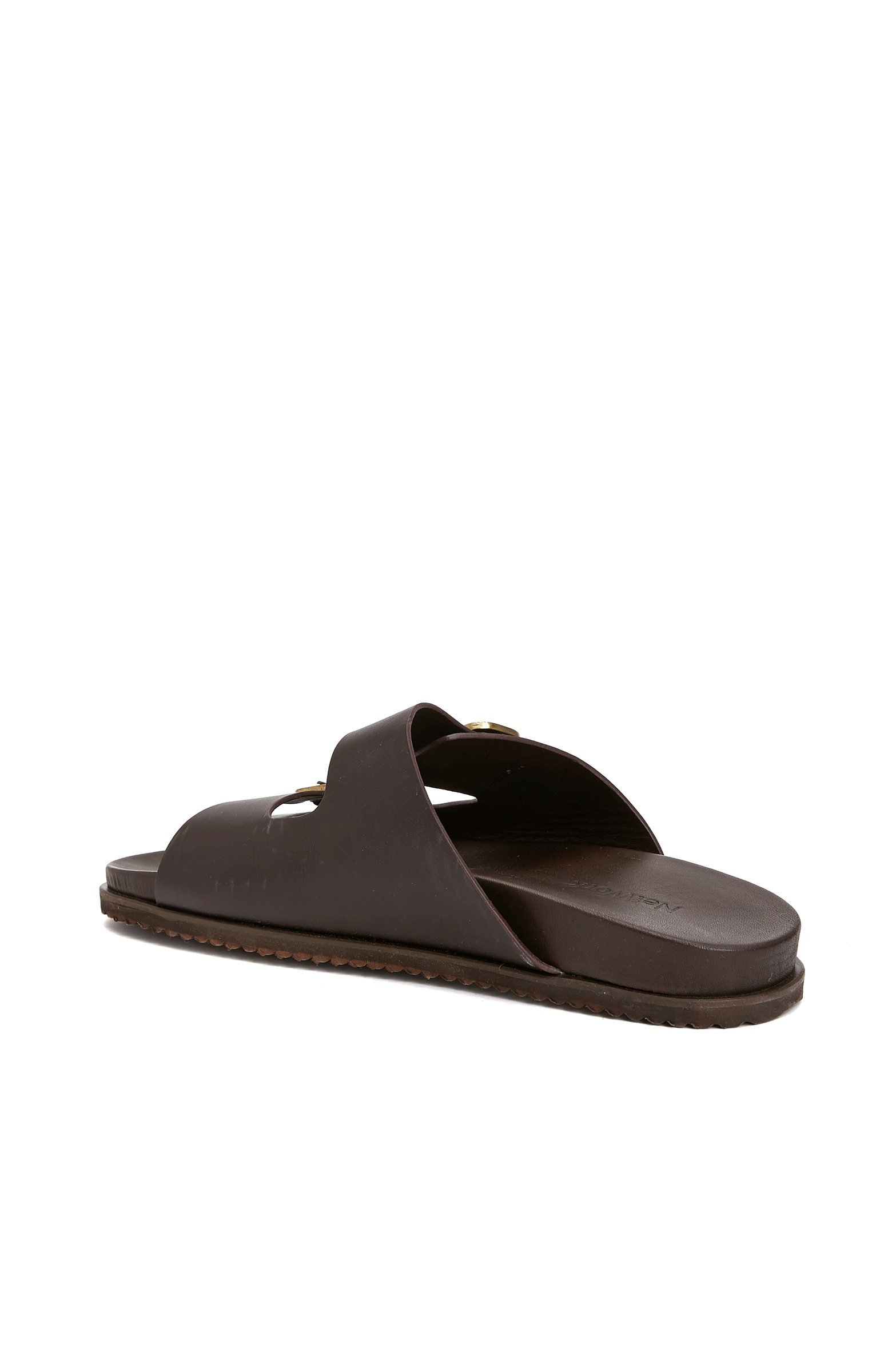 Kahverengi Erkek Deri Terlik