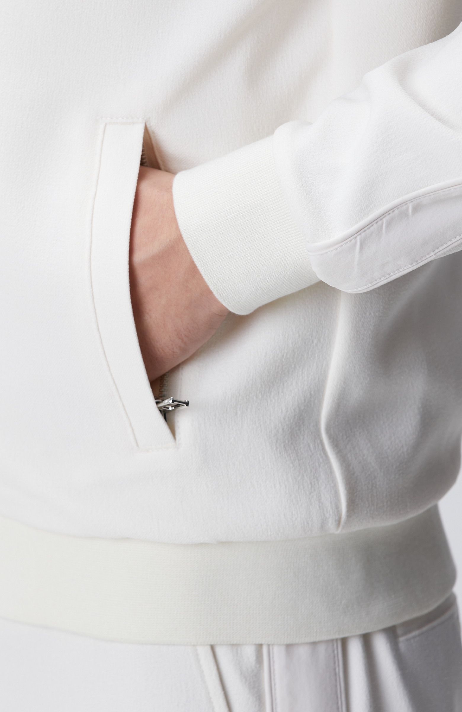 Kırık Beyaz Dış Gömlek