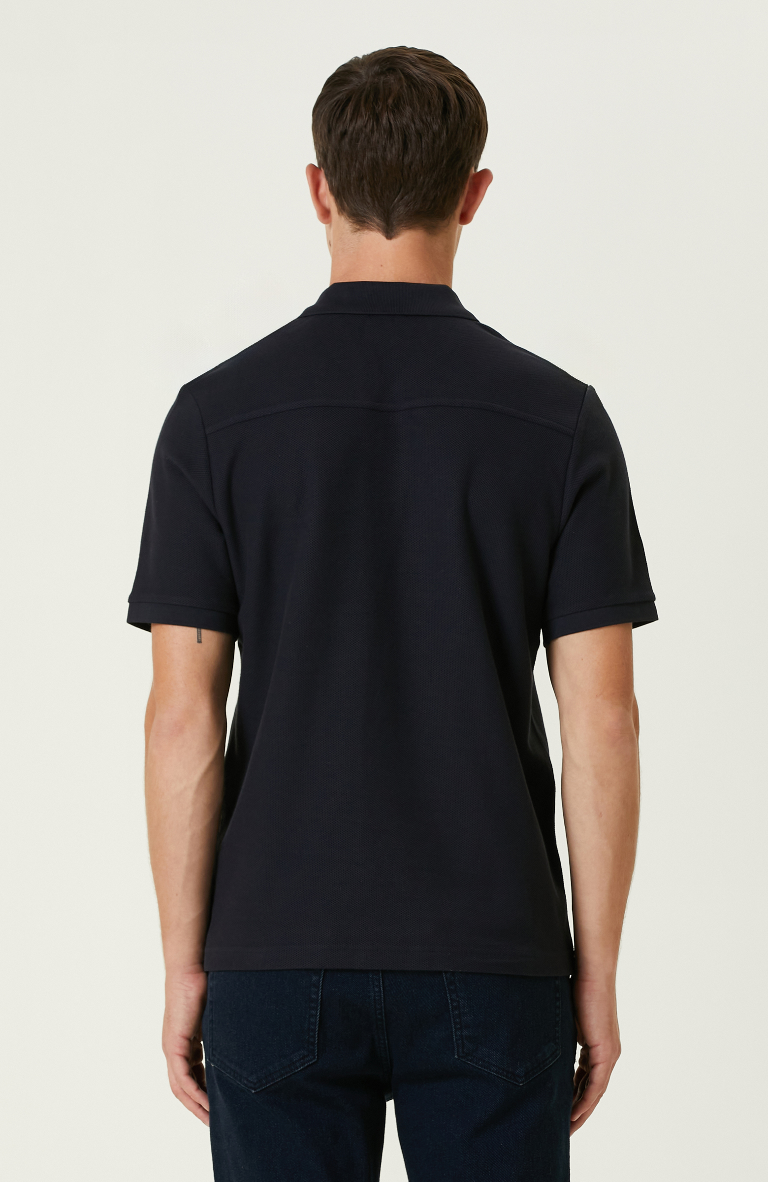 Lacivert Polo T-shirt_4